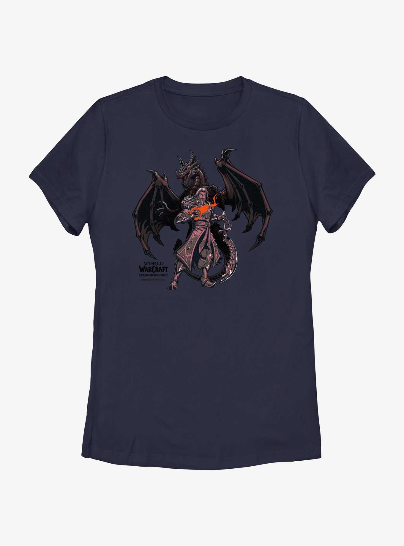 World of Warcraft Wrathion Black Dragon Womens T-Shirt, , hi-res