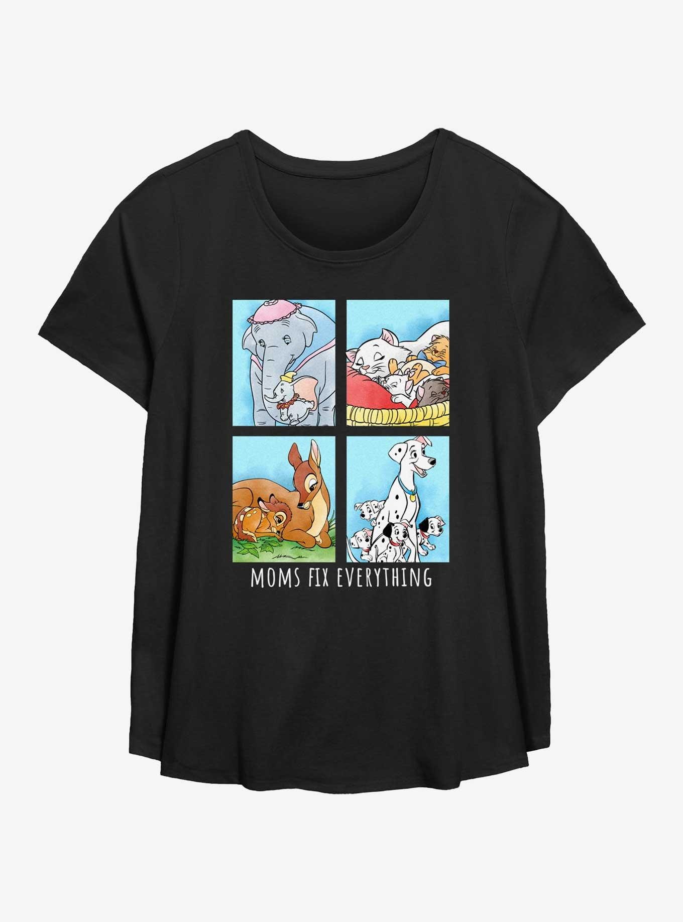 Disney Channel Disney Classic Moms Womens T-Shirt Plus Size