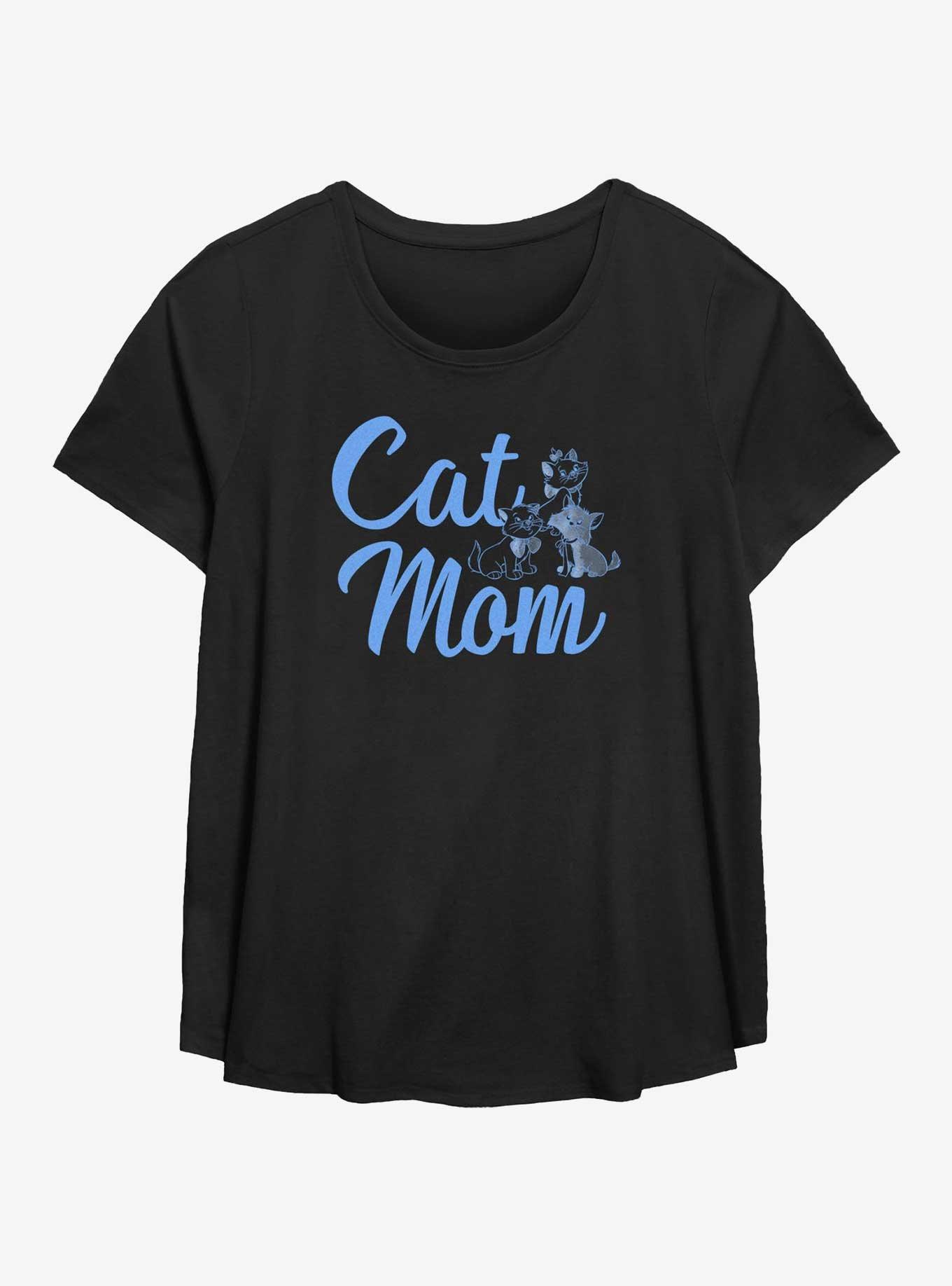 Disney The Aristocats Cat Mom Womens T-Shirt Plus Size, , hi-res