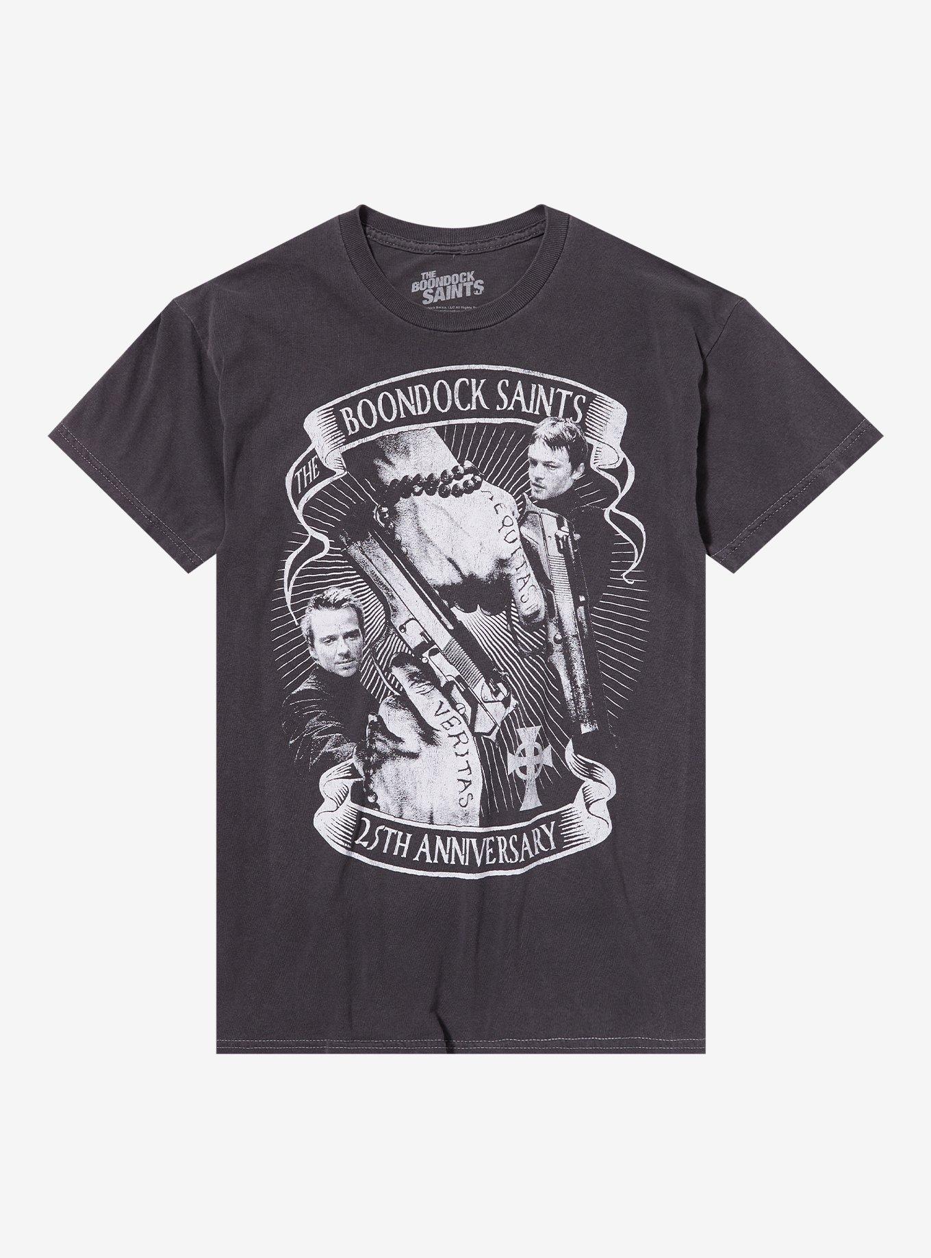 The Boondock Saints 25th Anniversary Wash T-Shirt, , hi-res