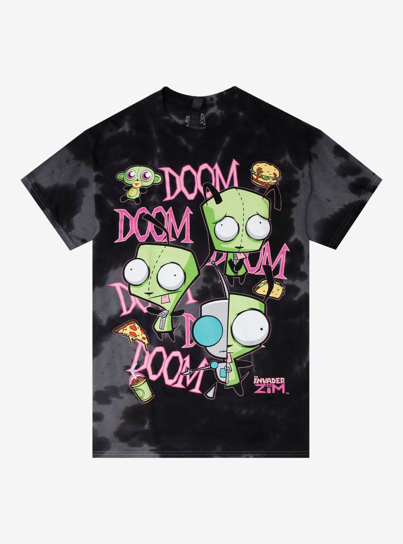 Invader Zim Doom Snacks T-Shirt, , hi-res