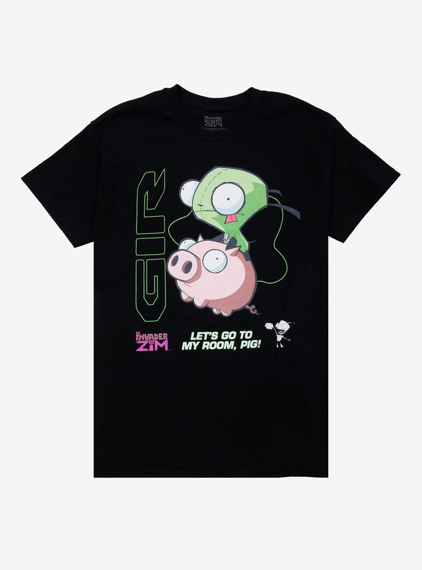 Invader Zim GIR With Pig T-Shirt, , hi-res