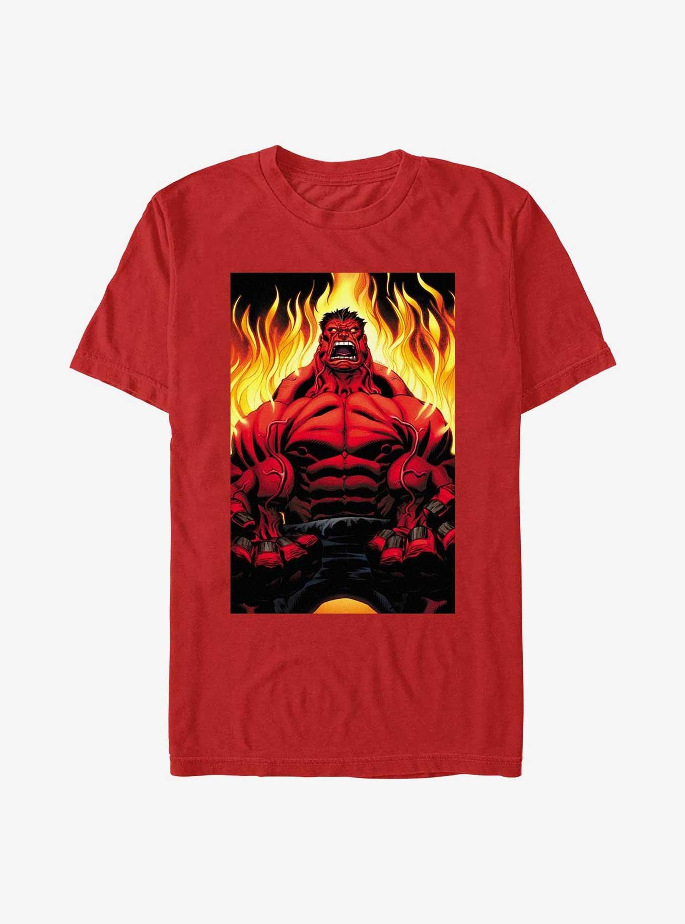 Hulk Red Hulk Fire T-Shirt, , hi-res