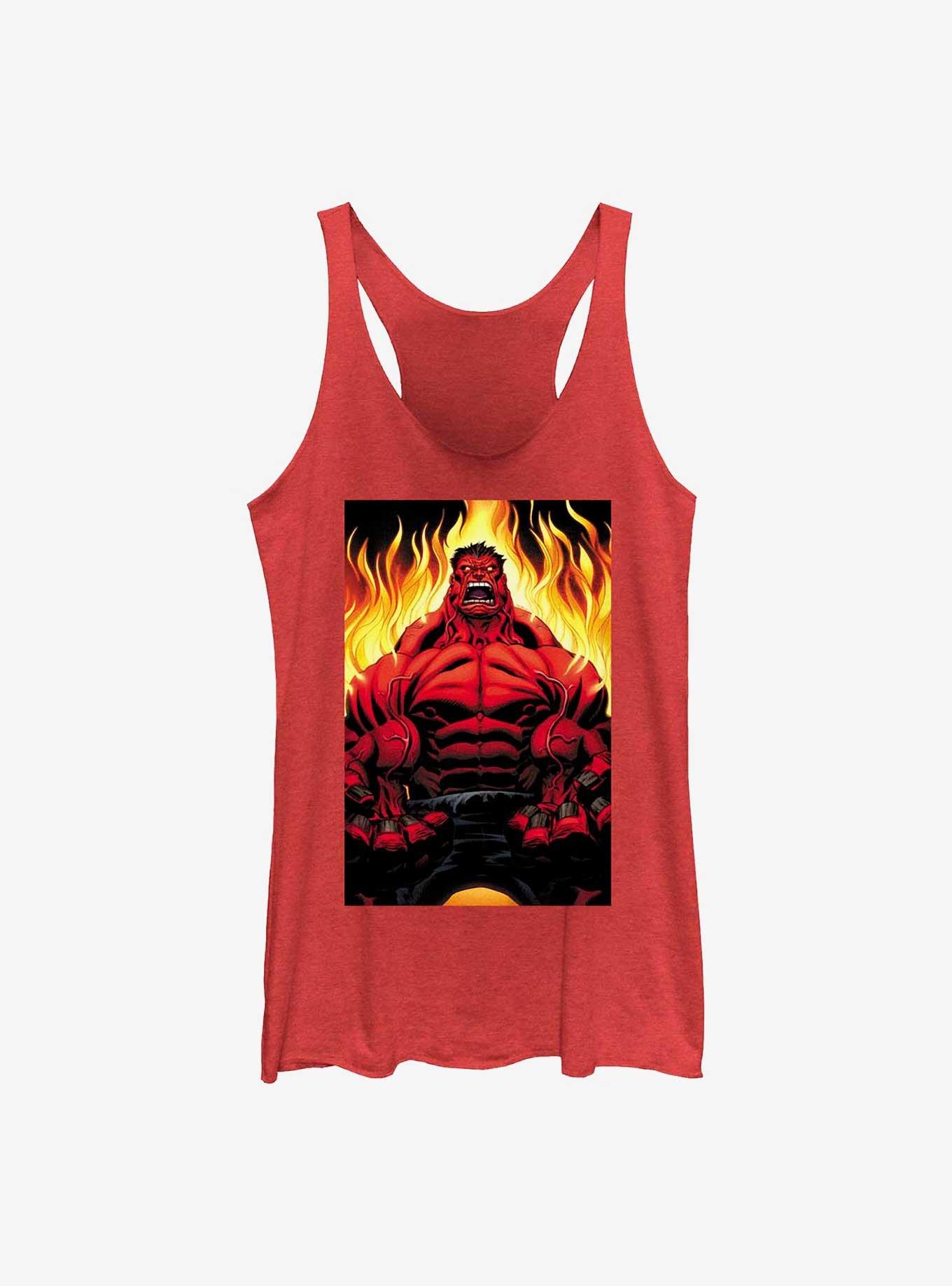 Hulk Red Hulk Fire Girls Tank