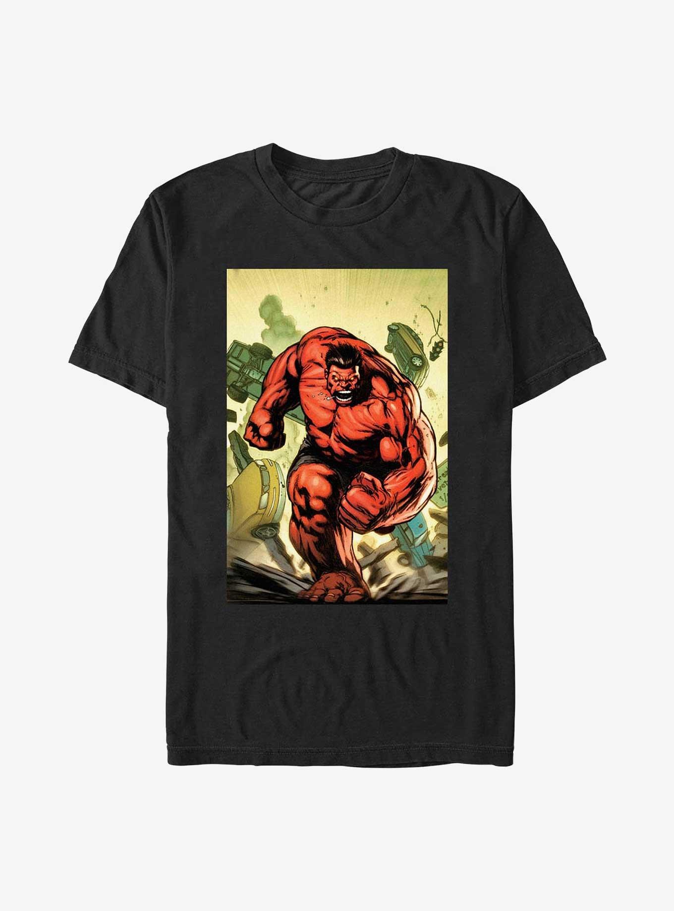 Hulk Red Hulk Crash T-Shirt, , hi-res