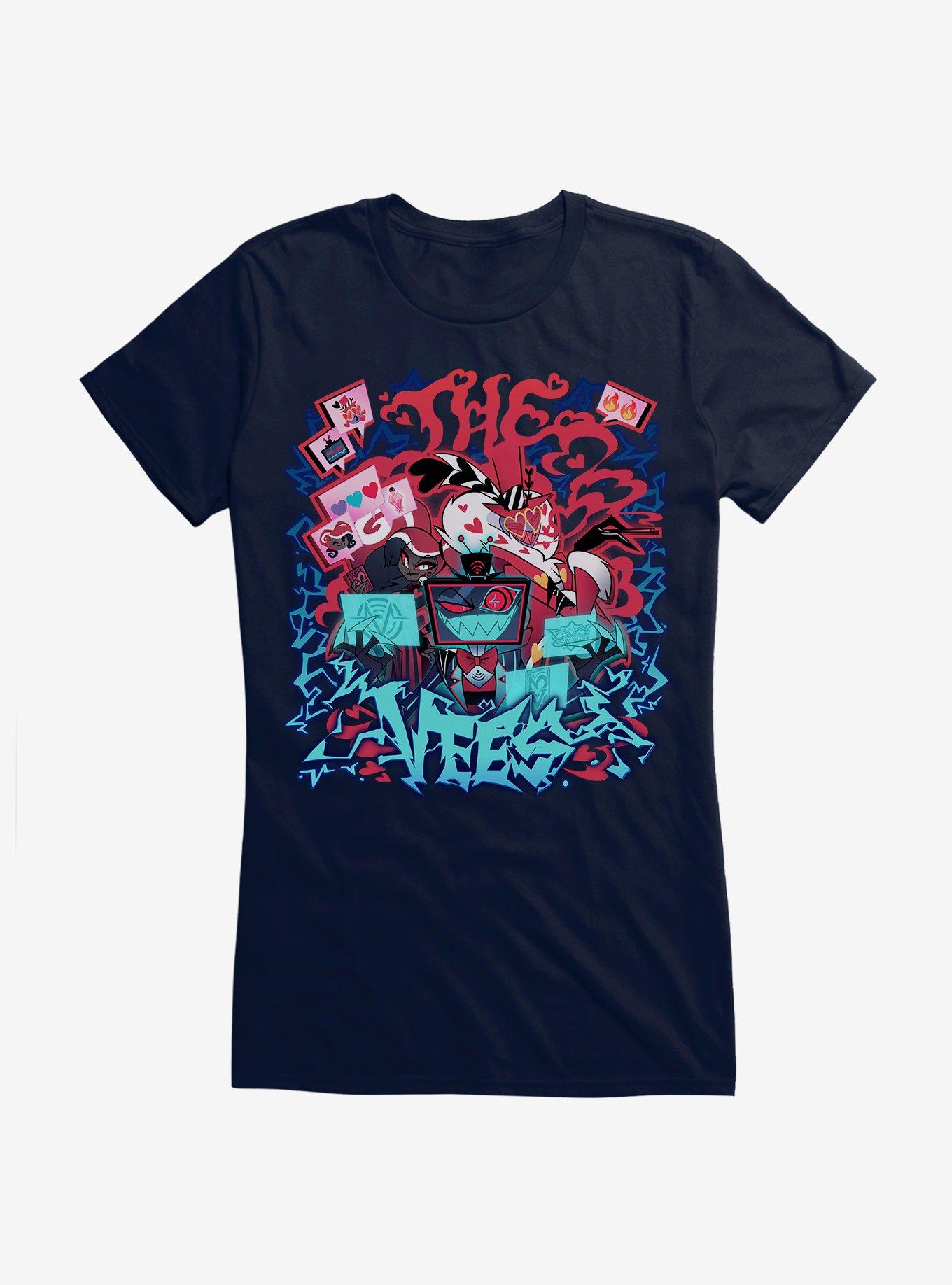 Hazbin Hotel The Vees Girls T-Shirt - BLUE | Hot Topic
