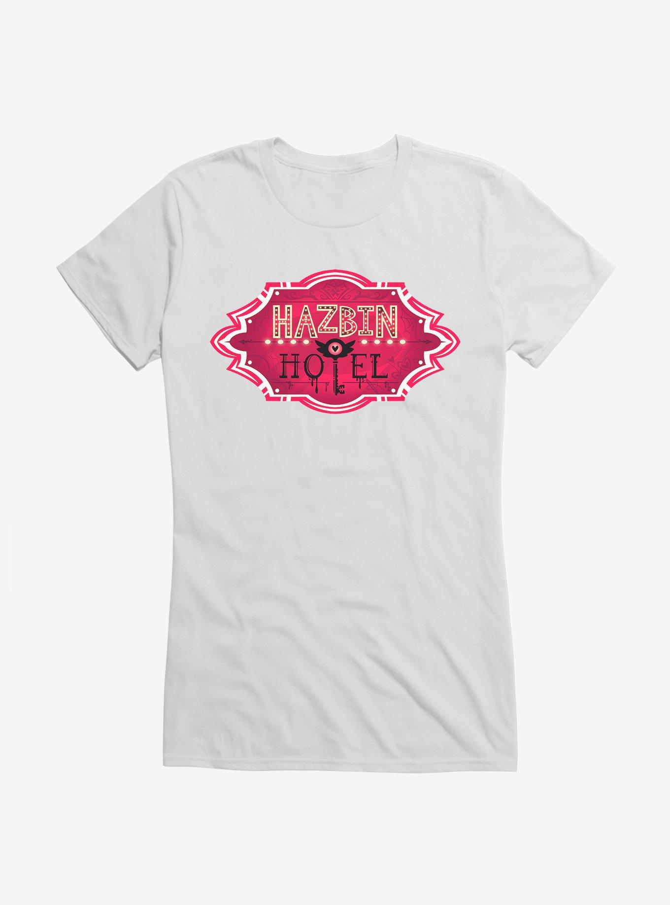 Hazbin Hotel Logo Girls T-Shirt, , hi-res