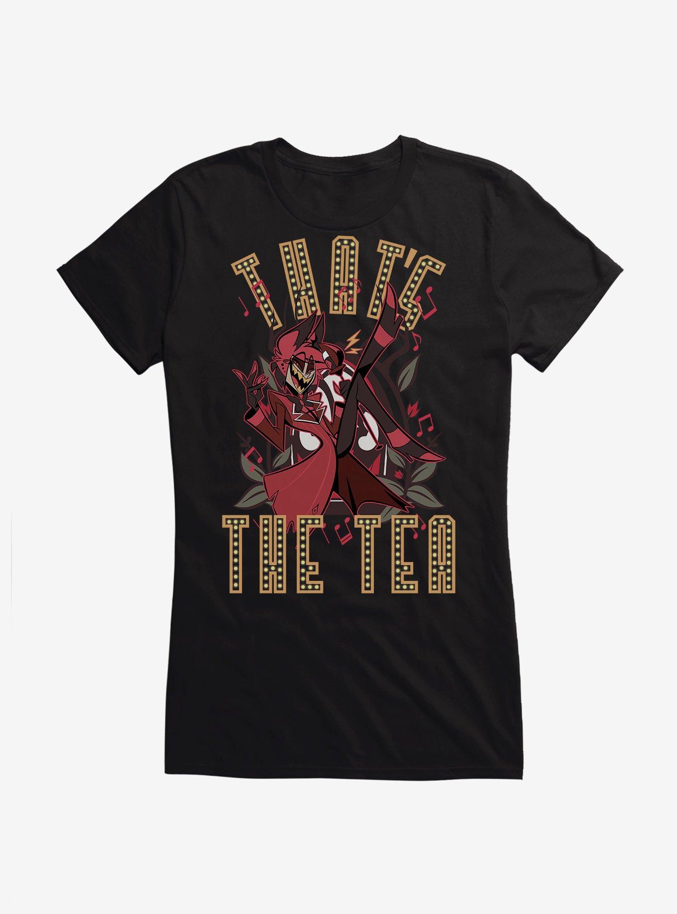 Hazbin Hotel Alastor That's The Tea Girls T-Shirt, , hi-res