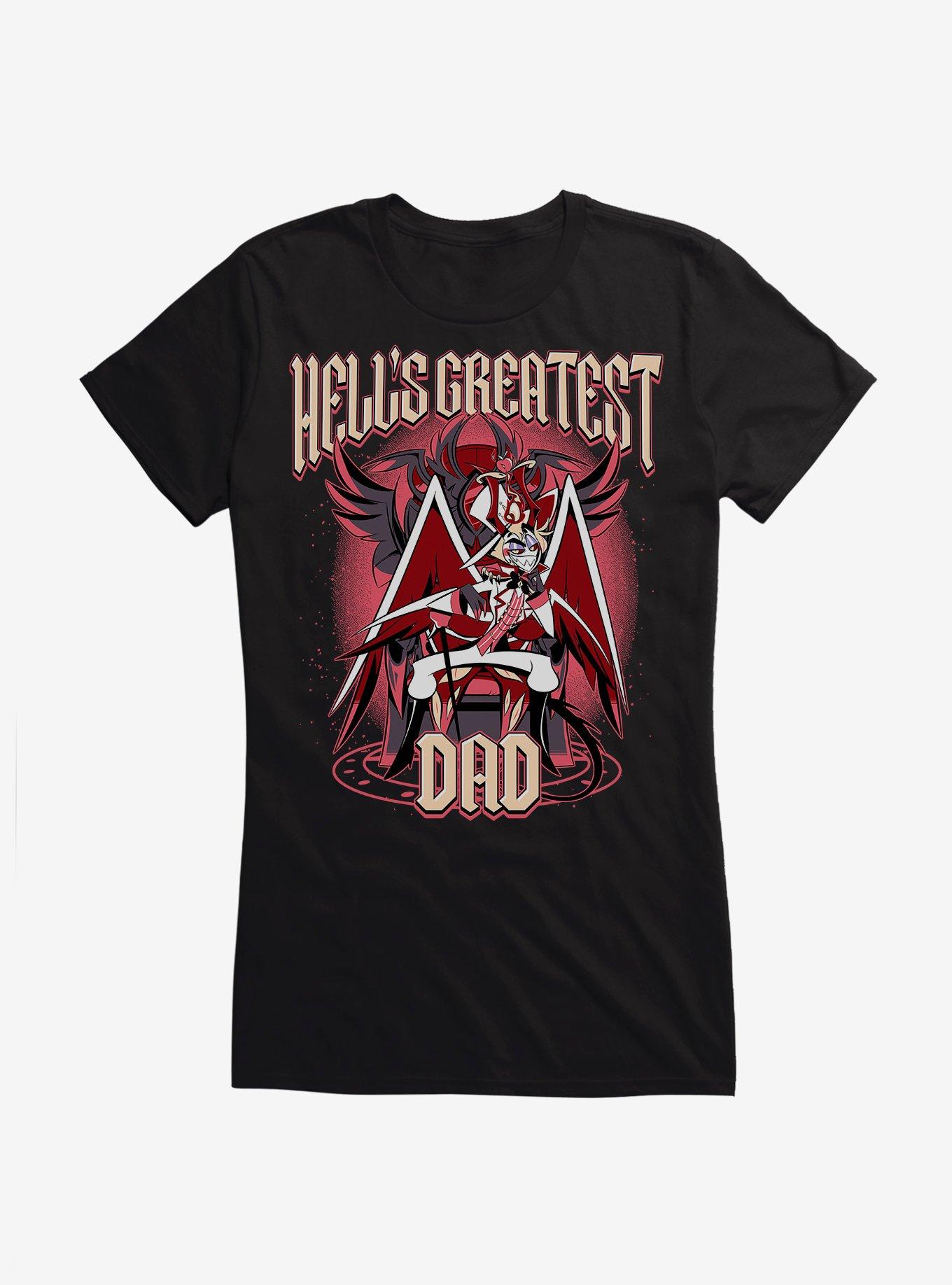 Hazbin Hotel Hell's Greatest Dad Lucifer Girls T-Shirt, , hi-res