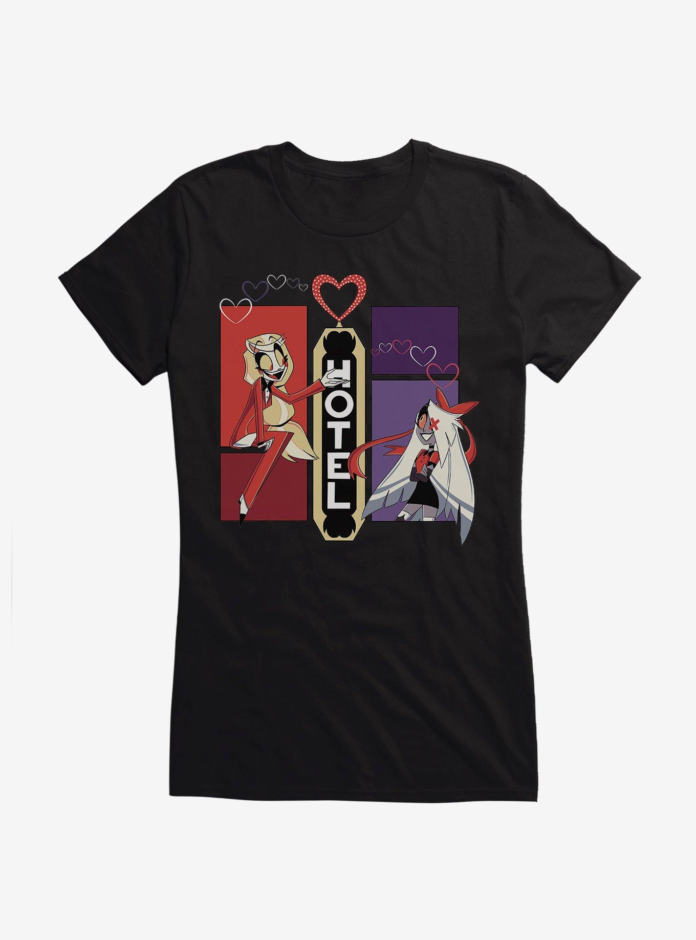 Hazbin Hotel Charlie & Vaggie Girls T-Shirt, , hi-res