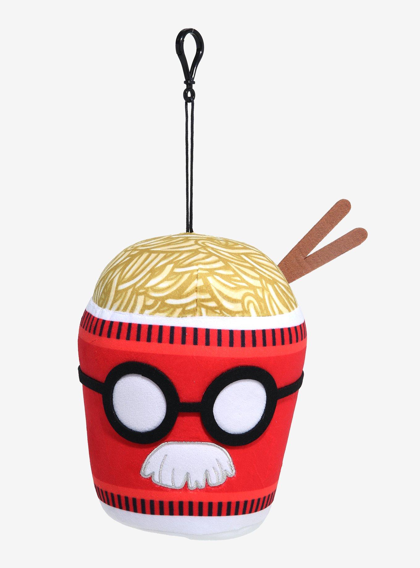 Sakamoto Days Taro Sakamoto Ramen 8 Inch Plush Bag Clip | Hot Topic
