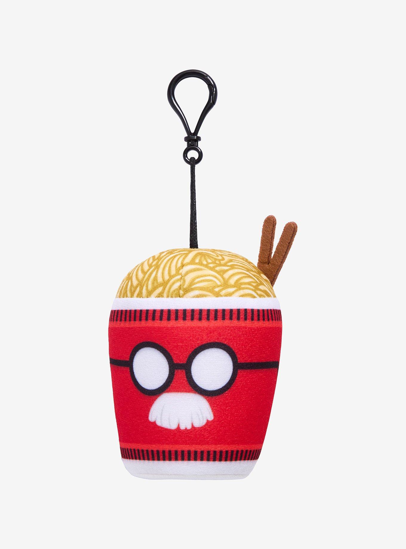 Sakamoto Days Taro Sakamoto Ramen 4 Inch Plush Bag Clip | Hot Topic