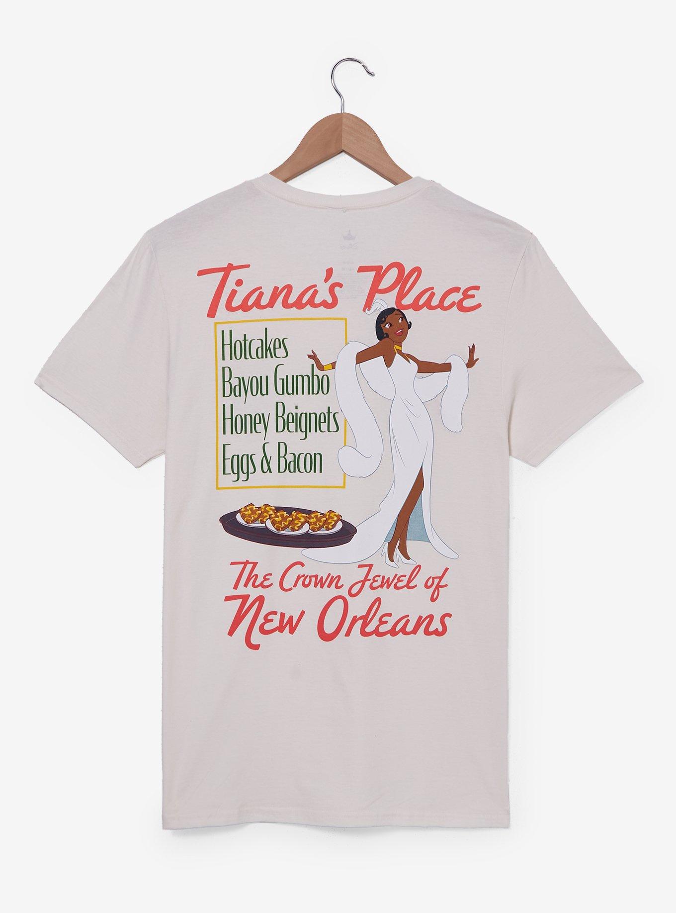 Disney The Princess and the Frog Tiana's Place Menu T-Shirt - BoxLunch Exclusive