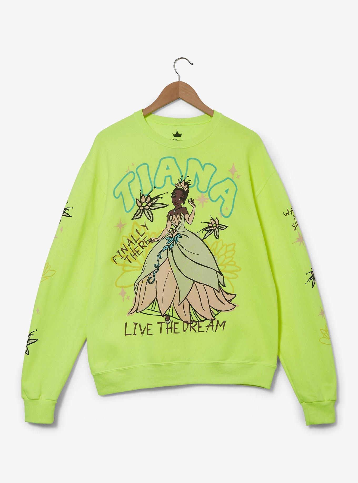 Disney The Princess and the Frog Tiana Doodle Women's Crewneck, , hi-res