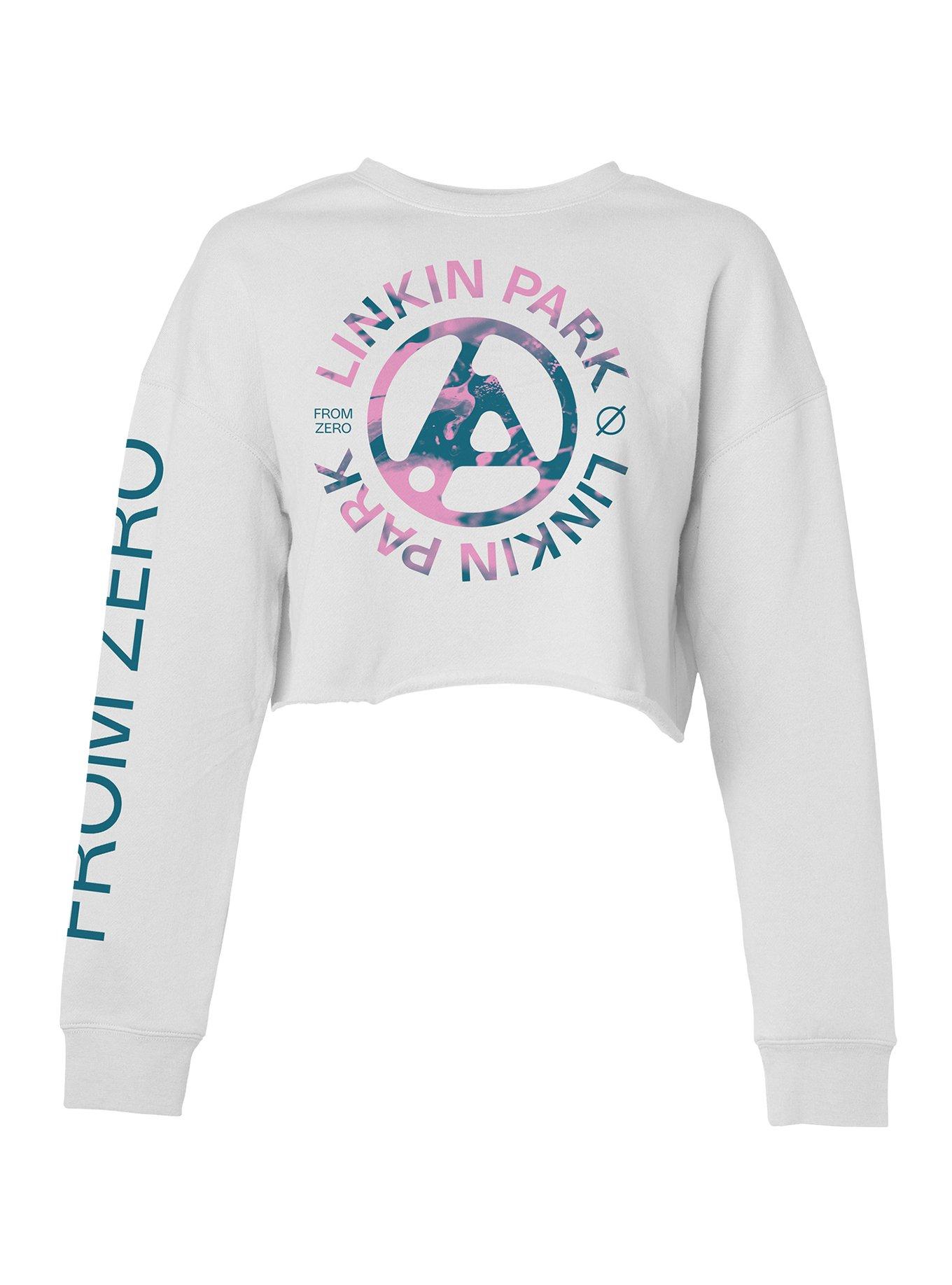 Linkin Park From Zero Crop Girls Sweatshirt