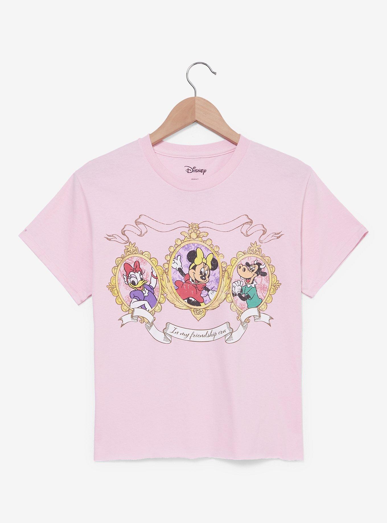 Disney Minnie Mouse & Friends Frame Portrait Women's Cropped T-Shirt, , hi-res