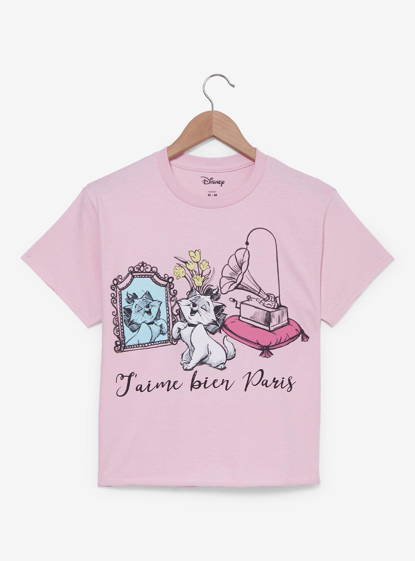 Disney The Aristocats Marie Vanity Portrait Women's Cropped T-Shirt, , hi-res