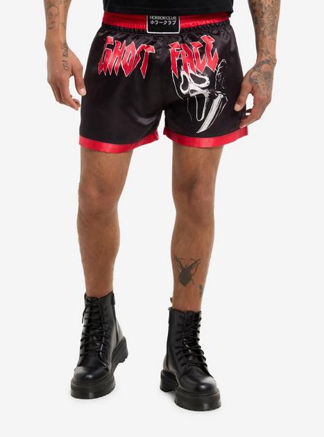 Ghost Face Dagger Boxing Shorts | Hot Topic