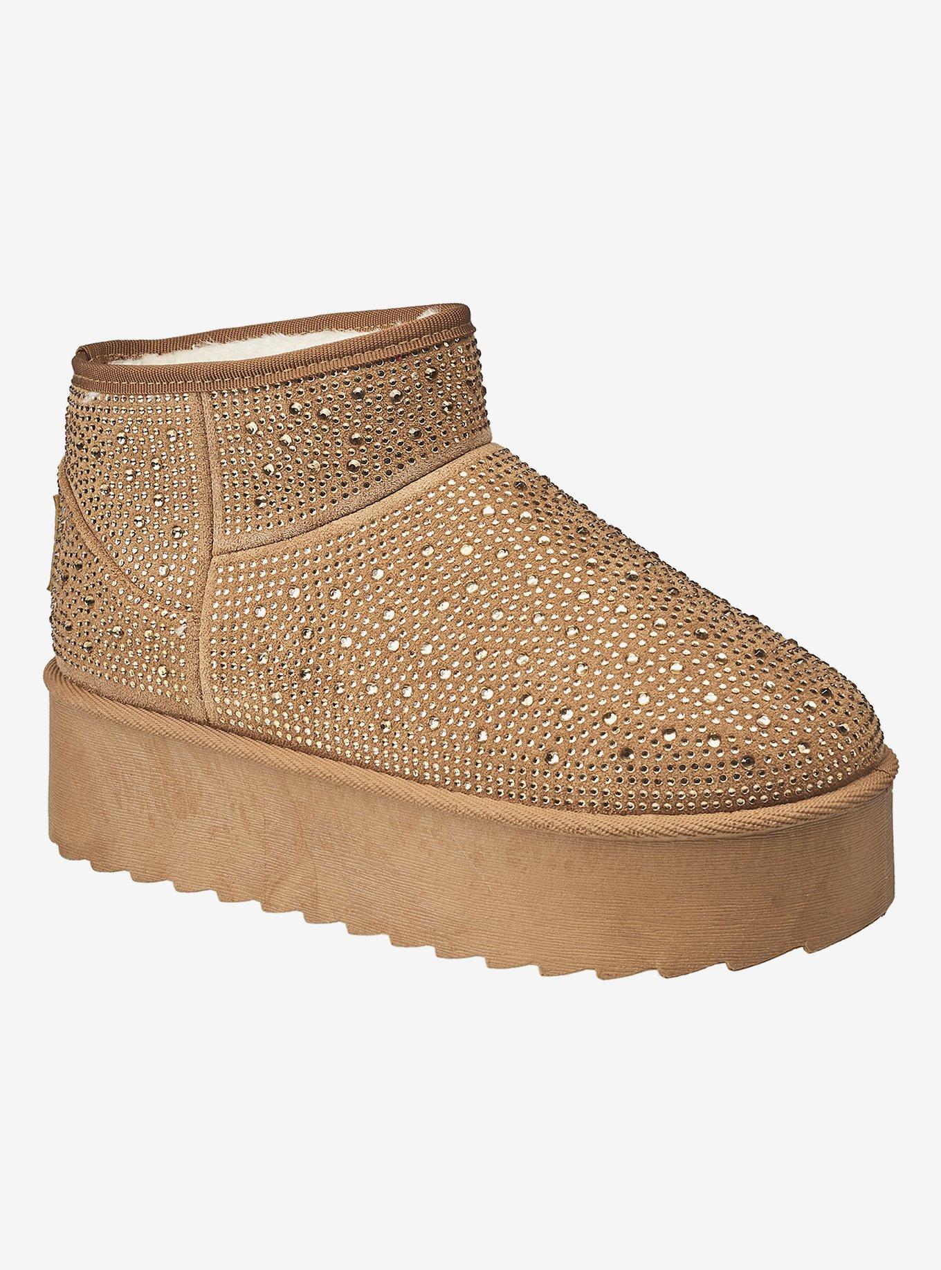 Terry Rhinestone Boot Hot Topic