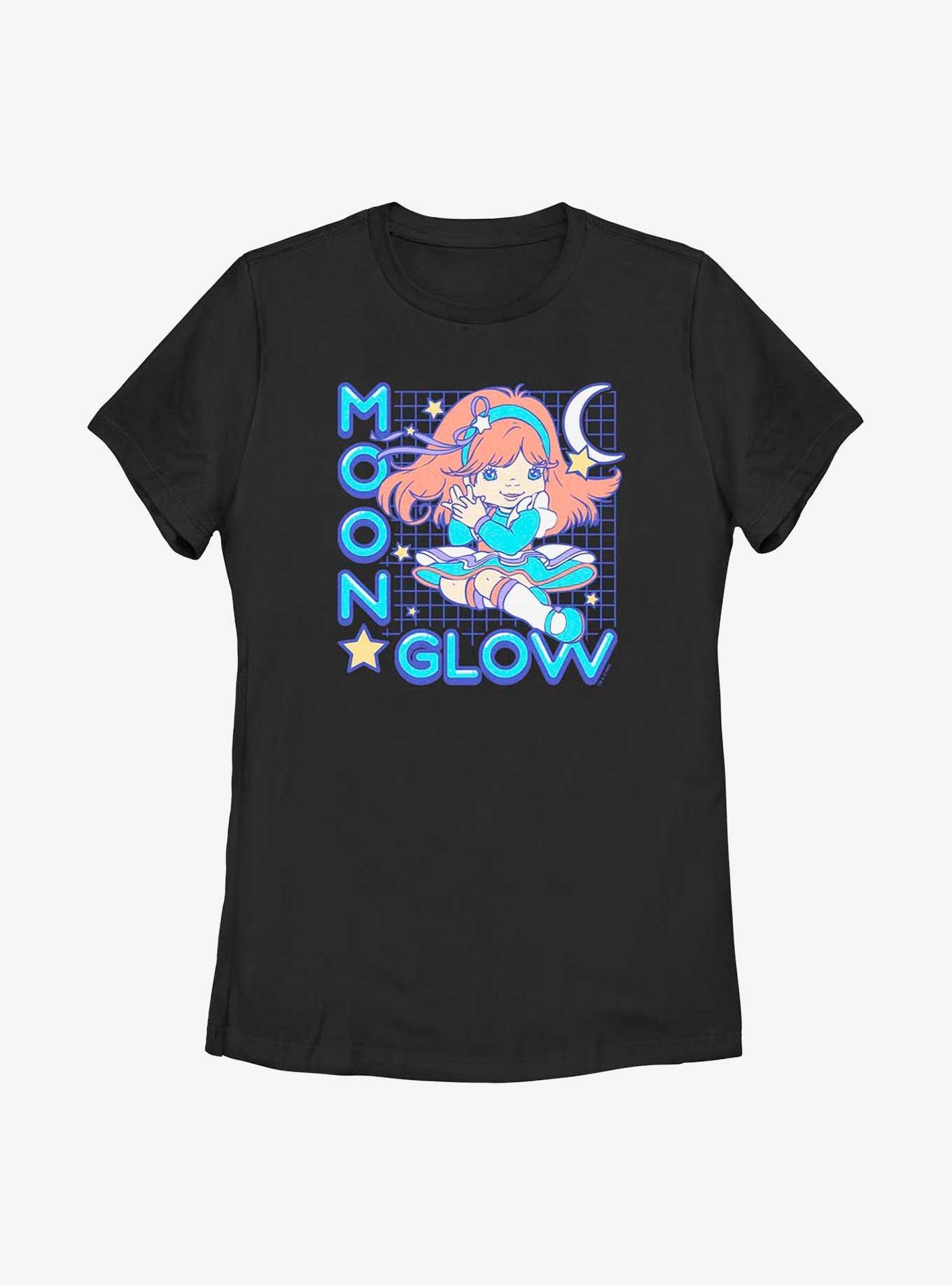 Rainbow Brite Kawaii Moonglow Womens T-Shirt, BLACK, hi-res