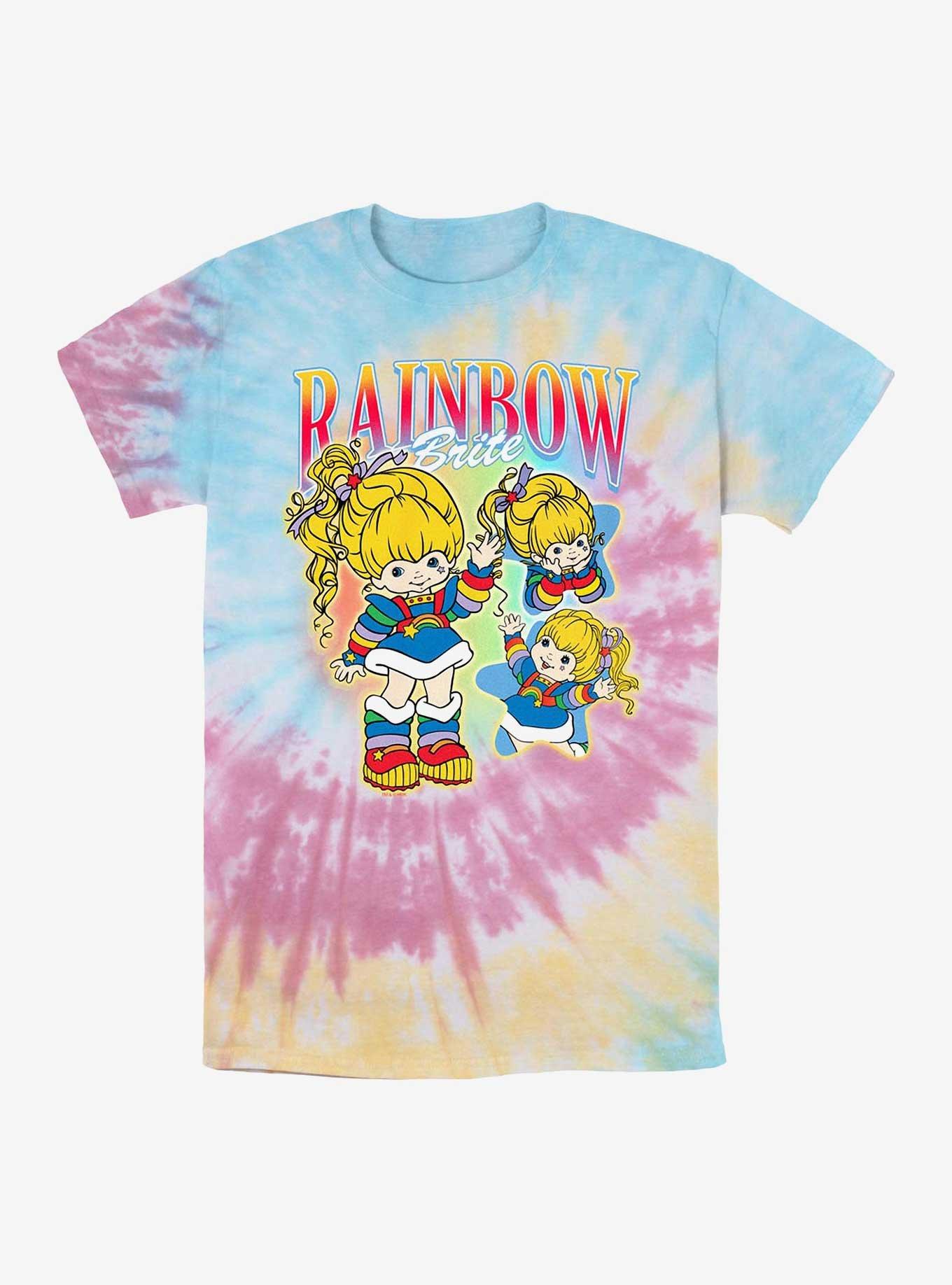 Rainbow Brite Y2K Brite Tie-Dye T-Shirt, , hi-res