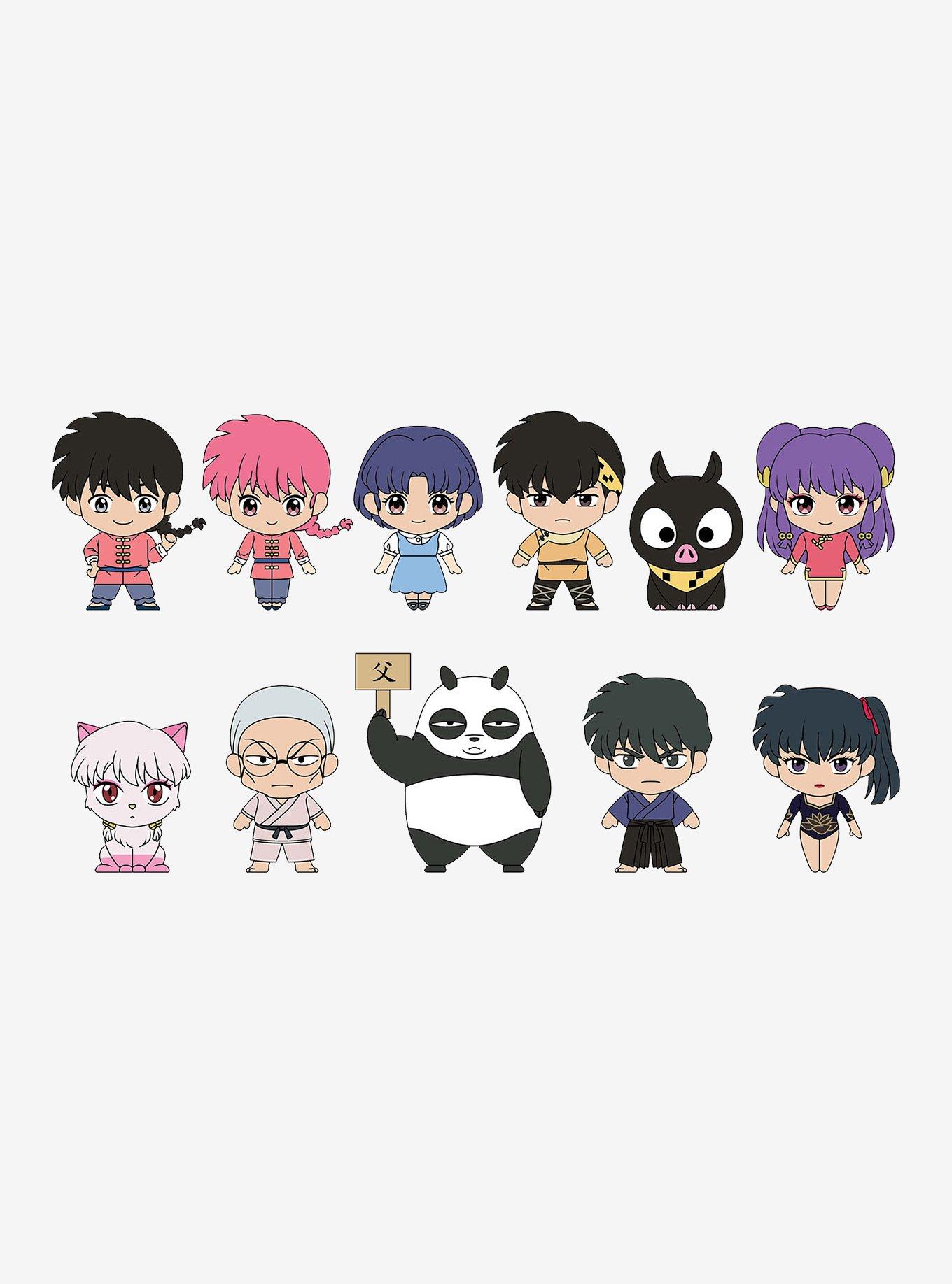 Ranma 1/2 Blind Bag Figural Bag Clip, , hi-res