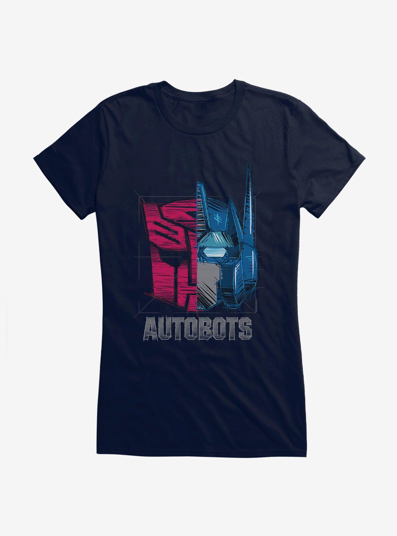 Transformers Autobots Sketch Girls T-Shirt, , hi-res