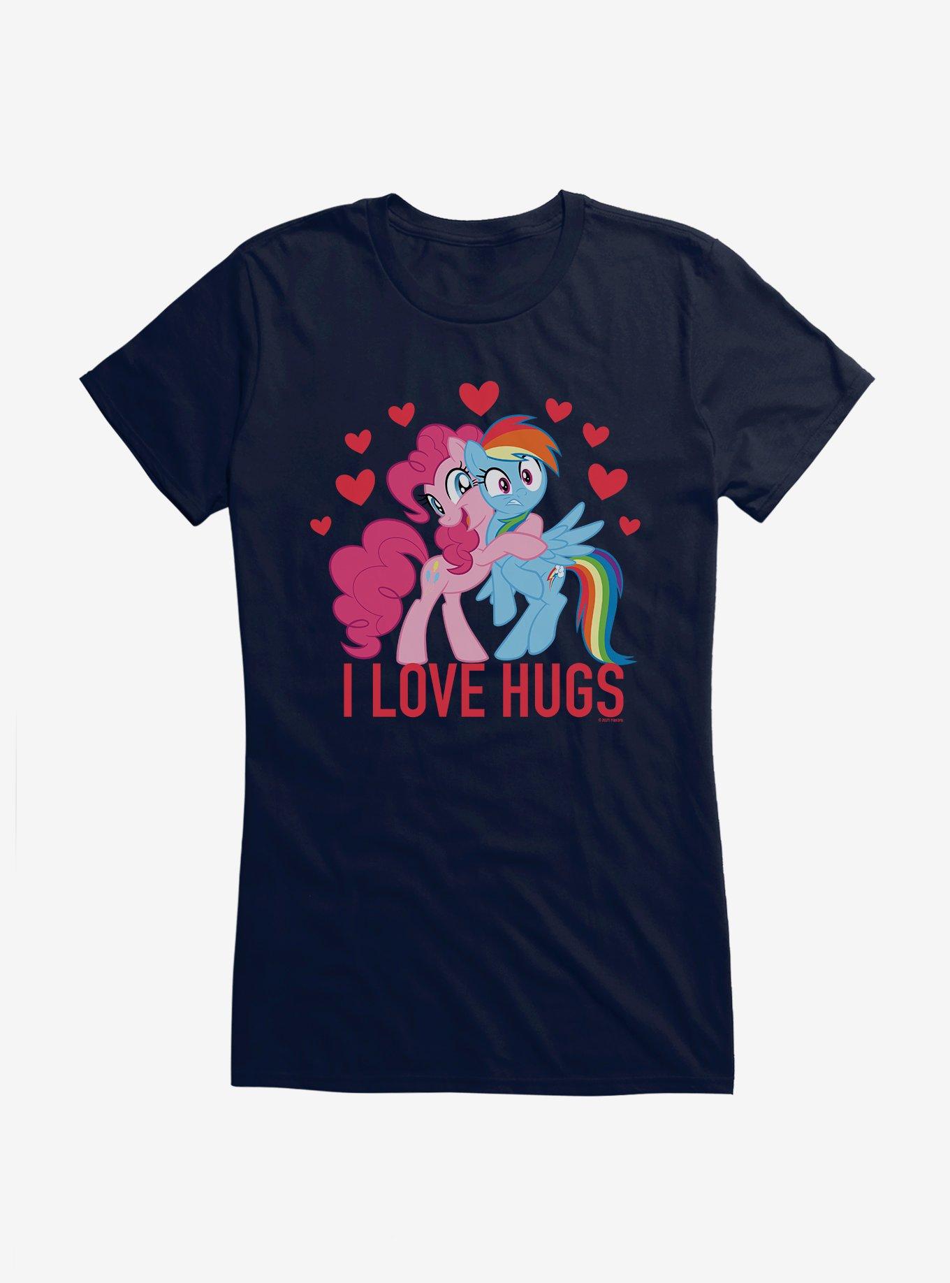 Hasbro My Little Pony I Love Hugs Girls T-Shirt, NAVY, hi-res
