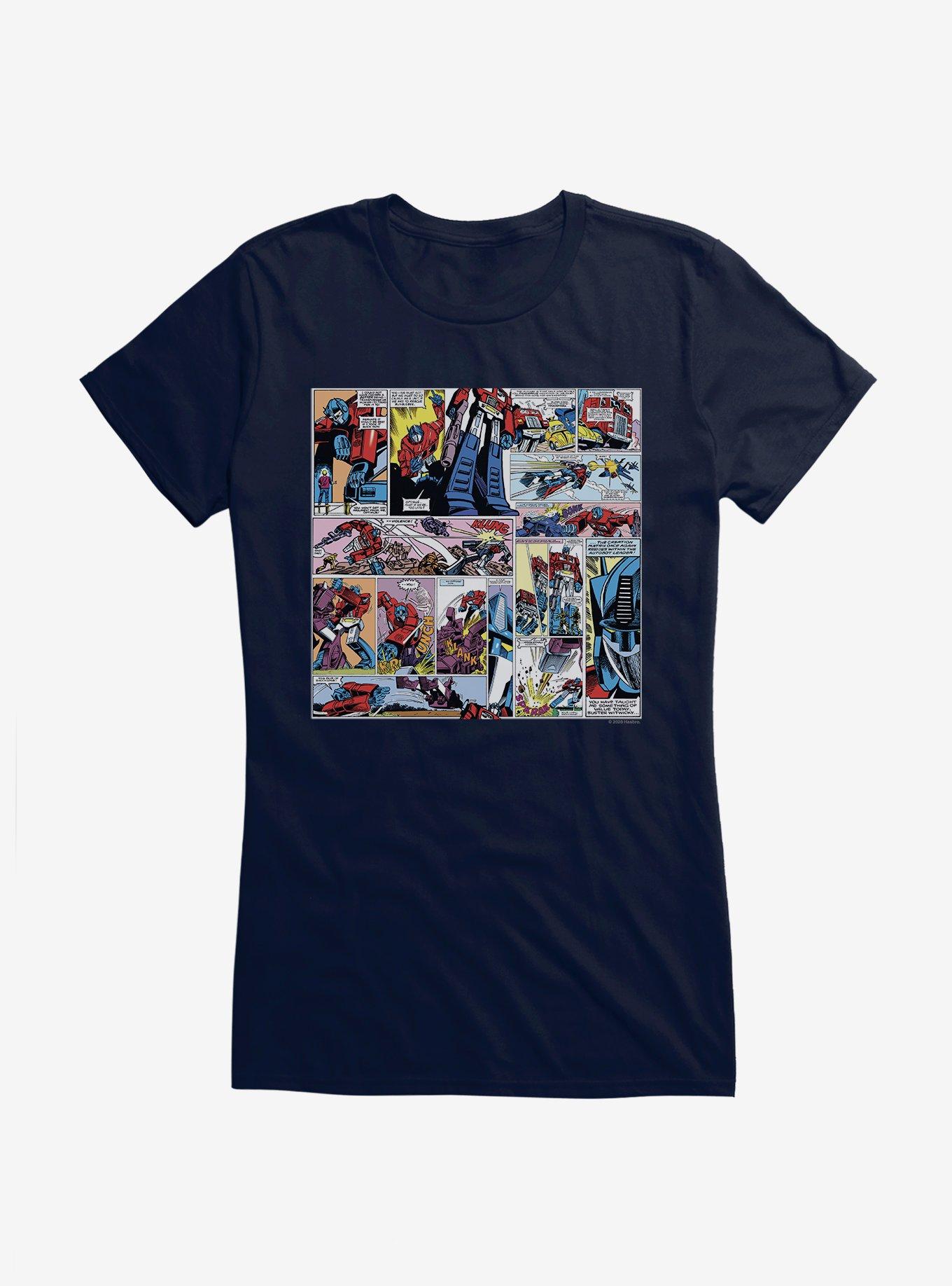 Transformers Comic Page Girls T-Shirt, , hi-res