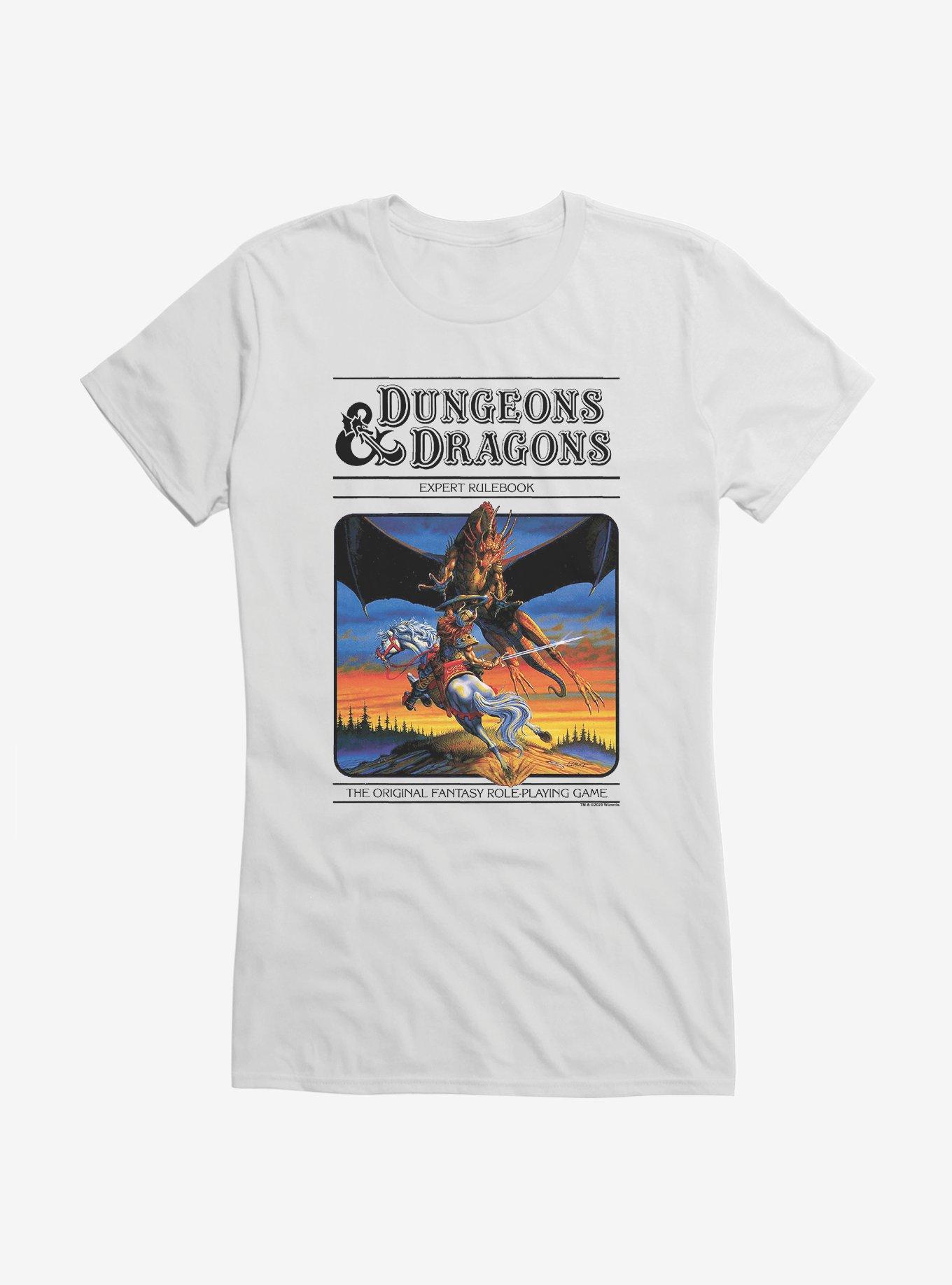 Dungeons & Dragons Vintage Expert Rulebook Girls T-Shirt, , hi-res