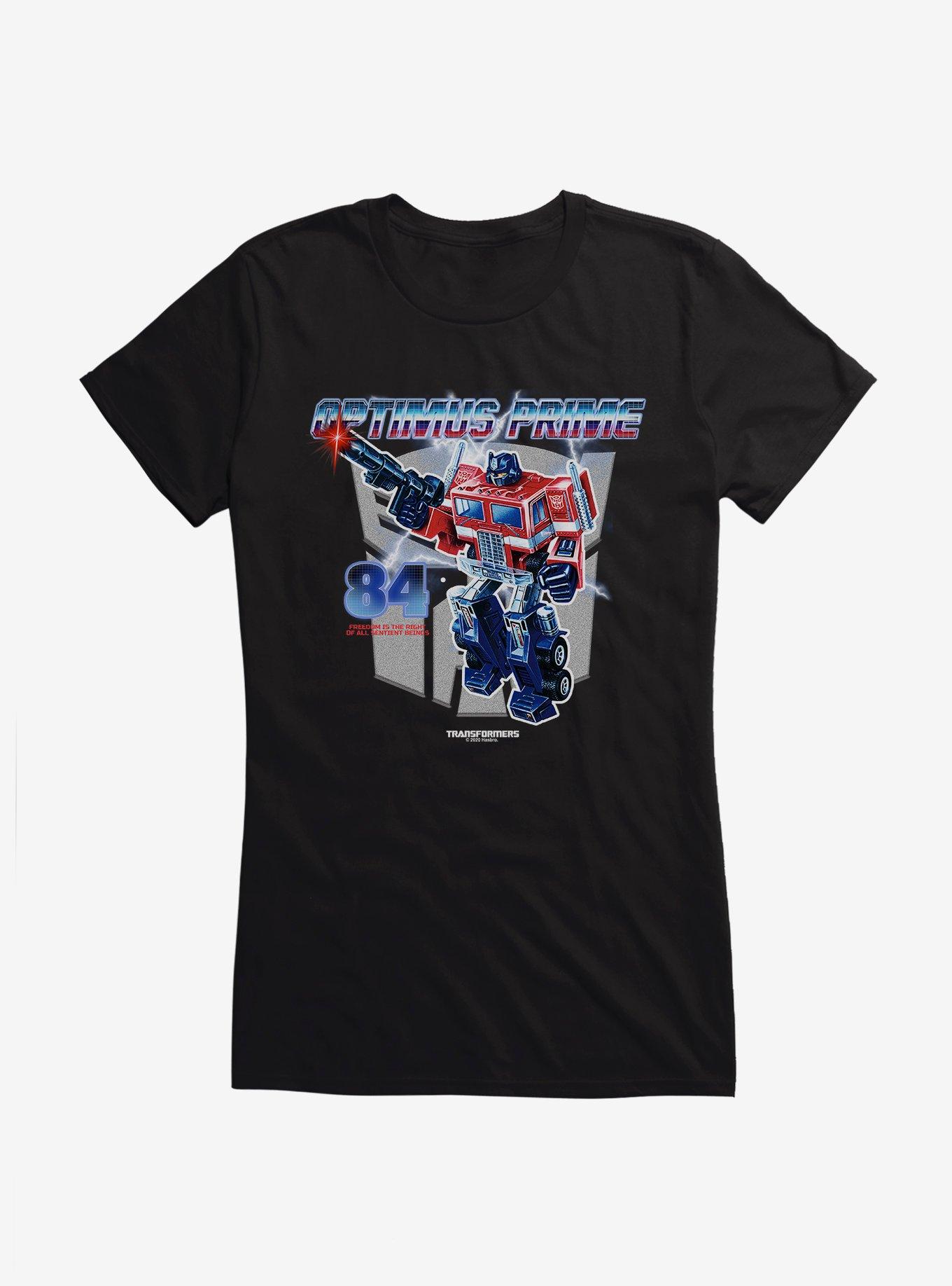 Transformers Optimus Prime The Right To Freedom Girls T-Shirt, , hi-res