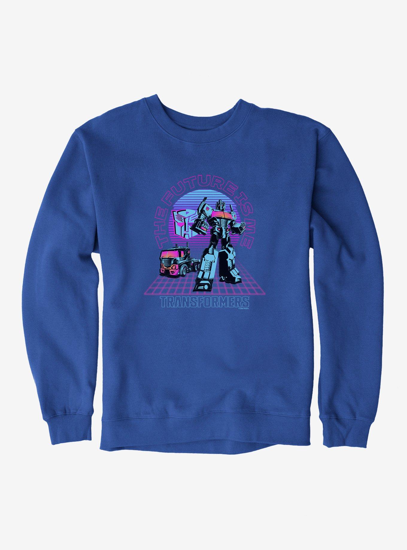 Transformers The Future Is Me Optimus Prime Sweatshirt