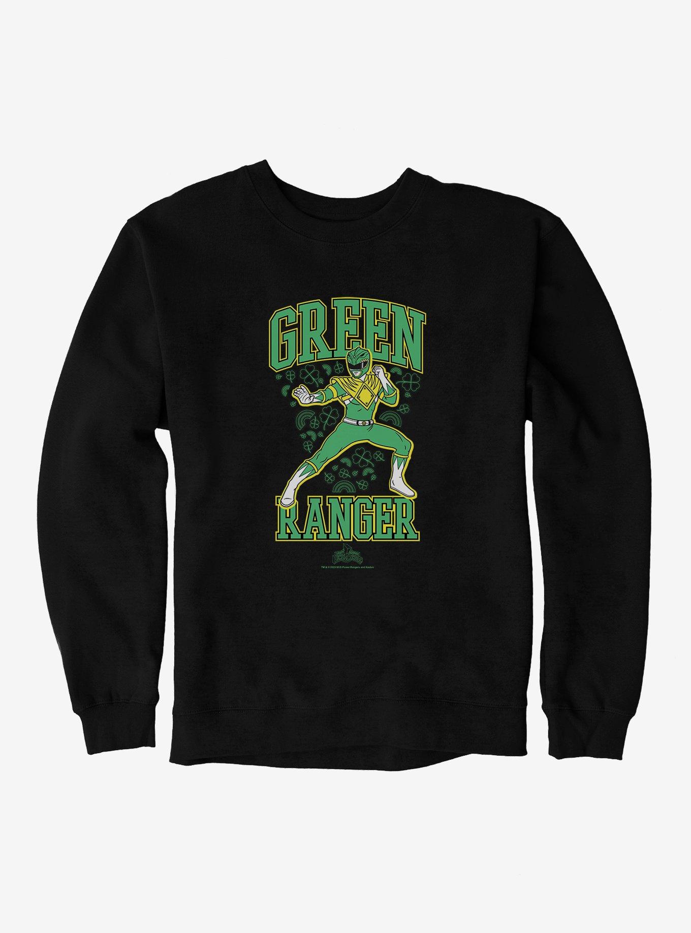 Mighty Morphin Power Rangers Green Ranger Clover Sweatshirt, , hi-res