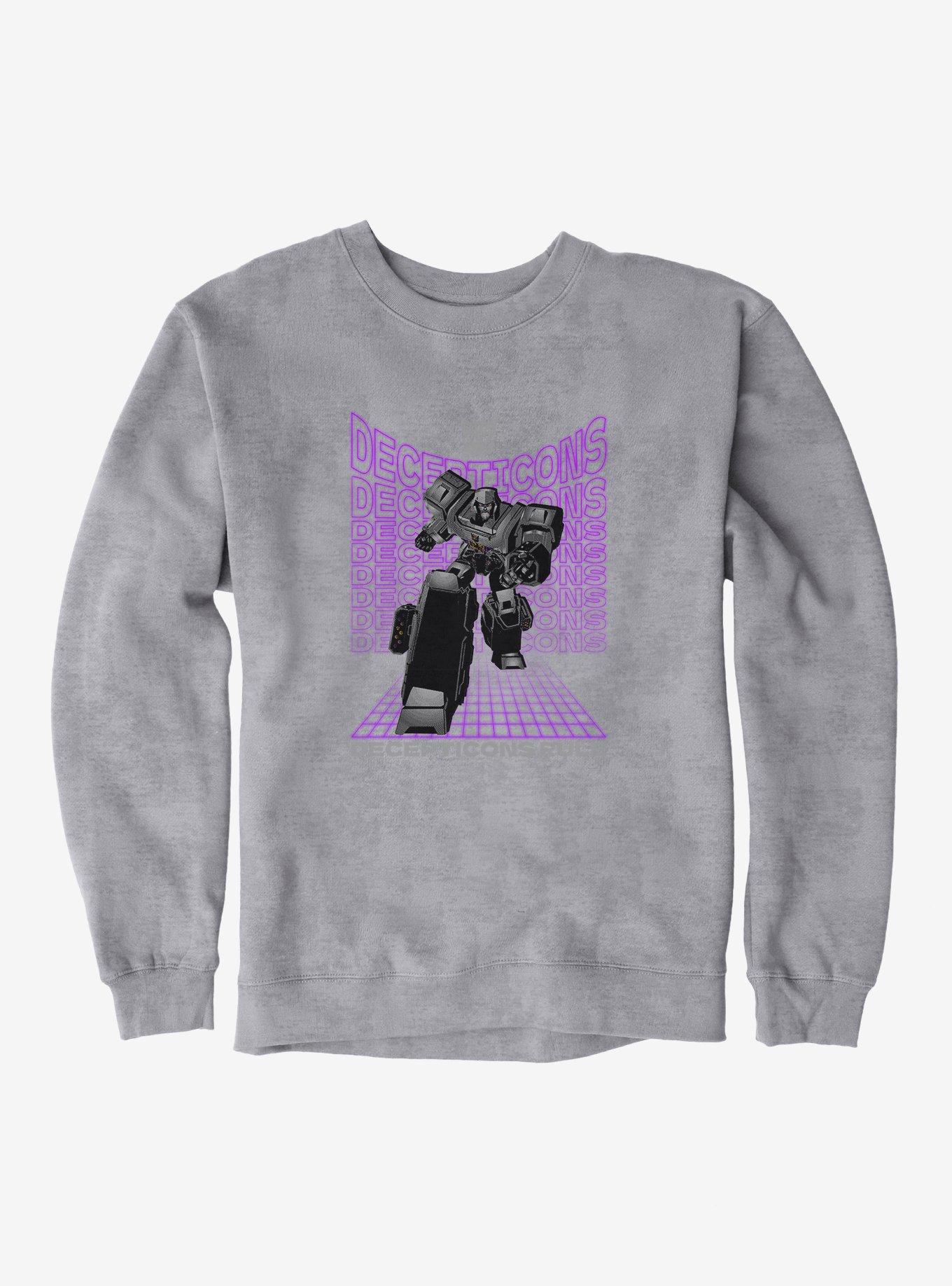 Transformers Decepticons Rule Megatron Sweatshirt, SPORT GRAY, hi-res