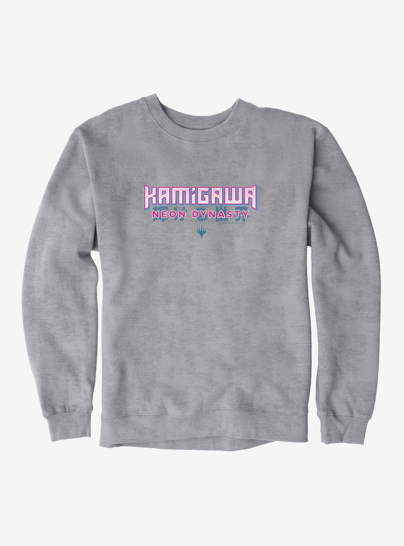 Magic The Gathering Kamigawa Neon Dynasty Logo Sweatshirt, SPORT GRAY, hi-res