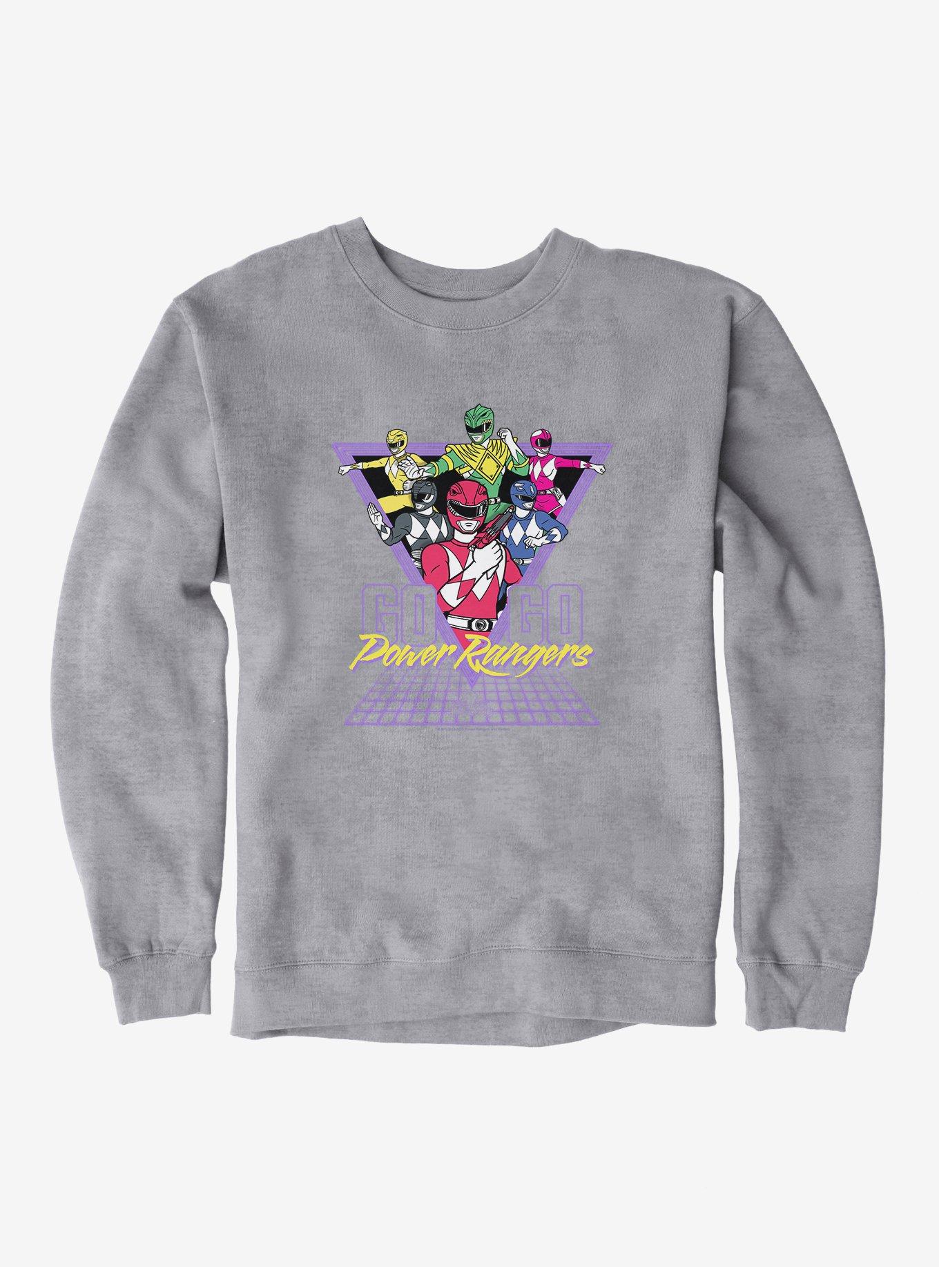 Mighty Morphin Power Rangers Go Go Power Rangers Retro Sweatshirt, , hi-res