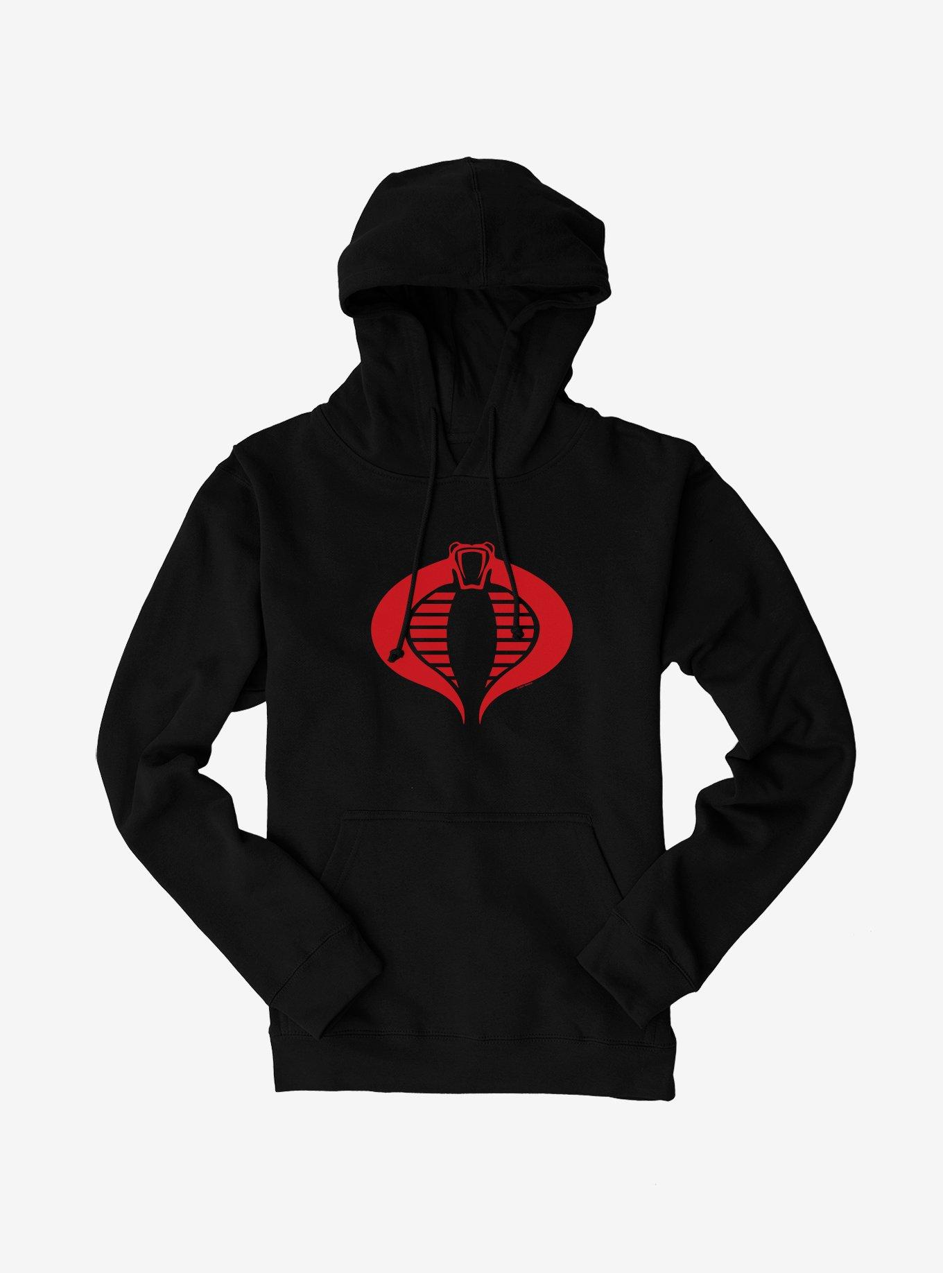 G.I. Joe Cobra Logo Hoodie, BLACK, hi-res