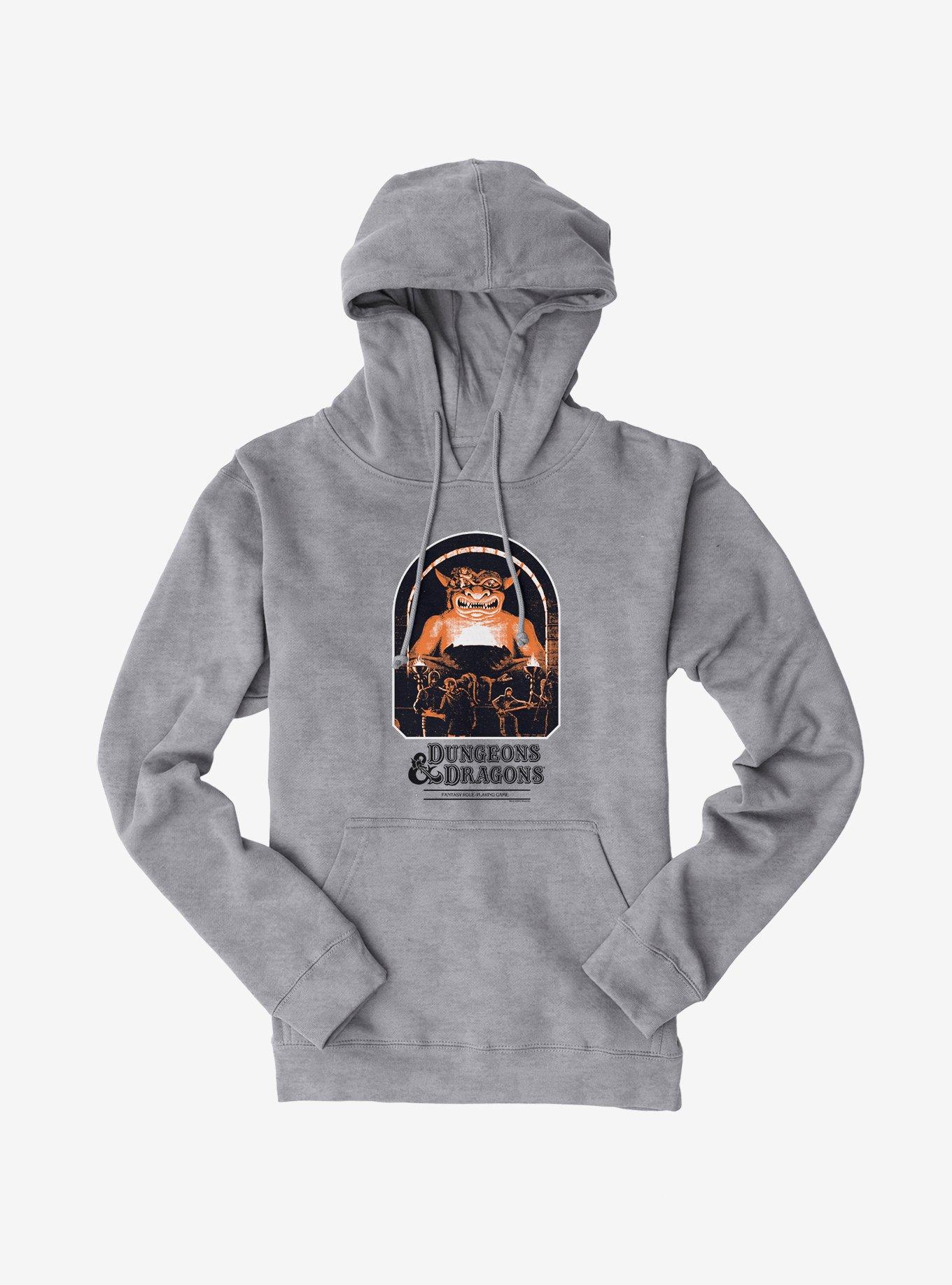Dungeons & Dragons Vintage Evil Setting Hoodie, SPORT GRAY, hi-res