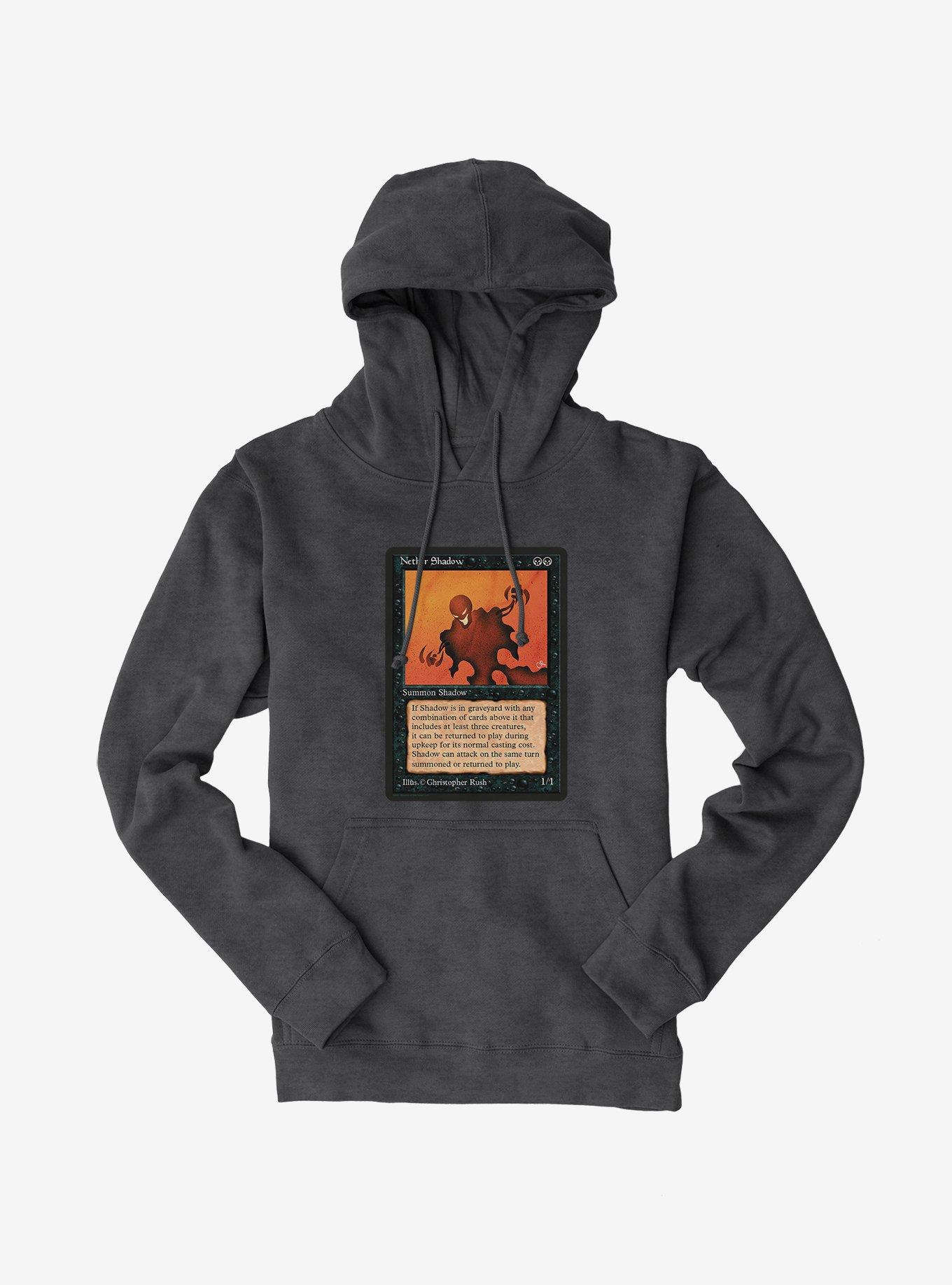 Magic The Gathering Graphics Nether Shadow Hoodie, DARK HEATHER, hi-res