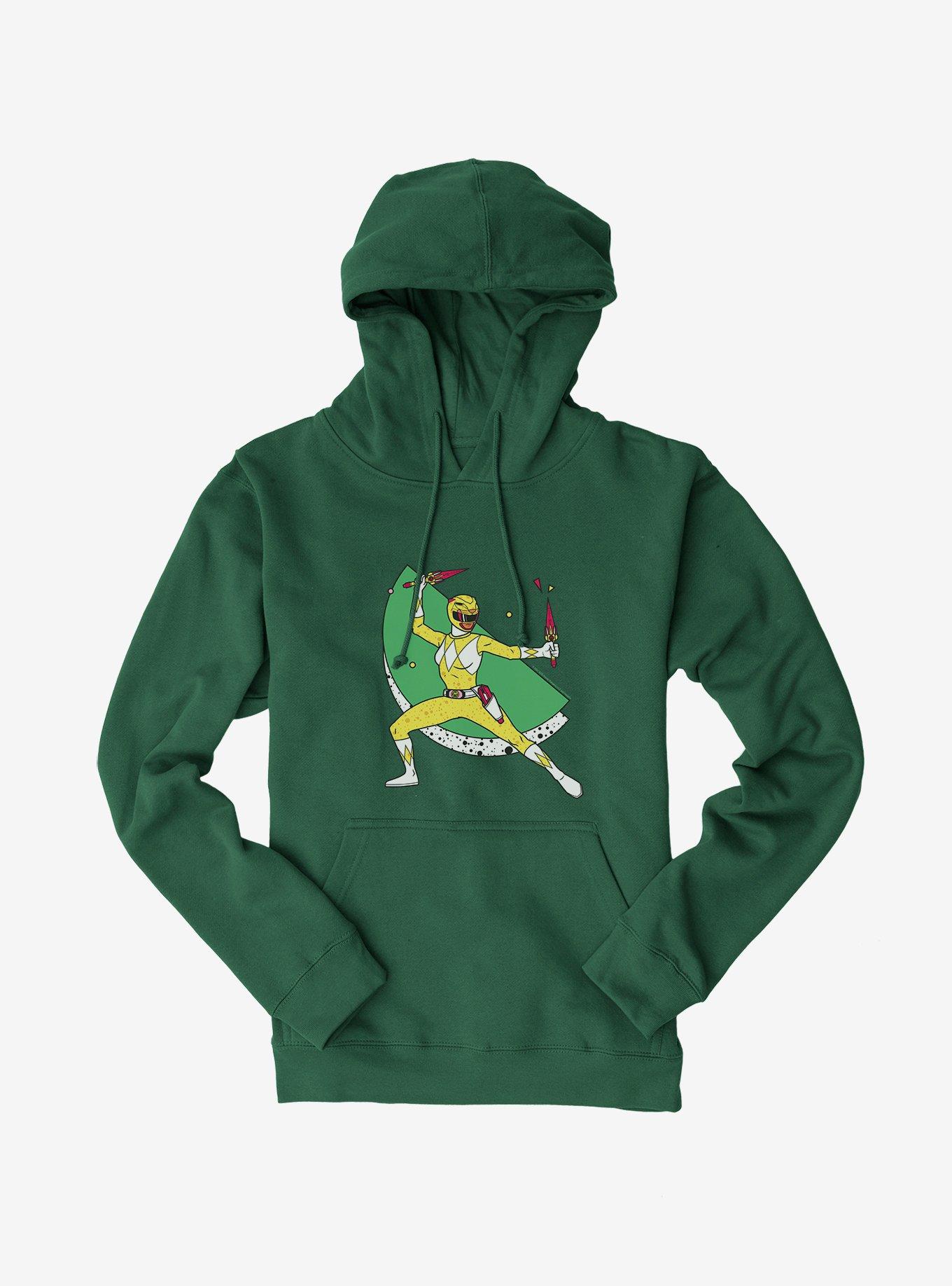 Mighty Morphin Power Rangers Yellow Ranger Offense First Hoodie, , hi-res