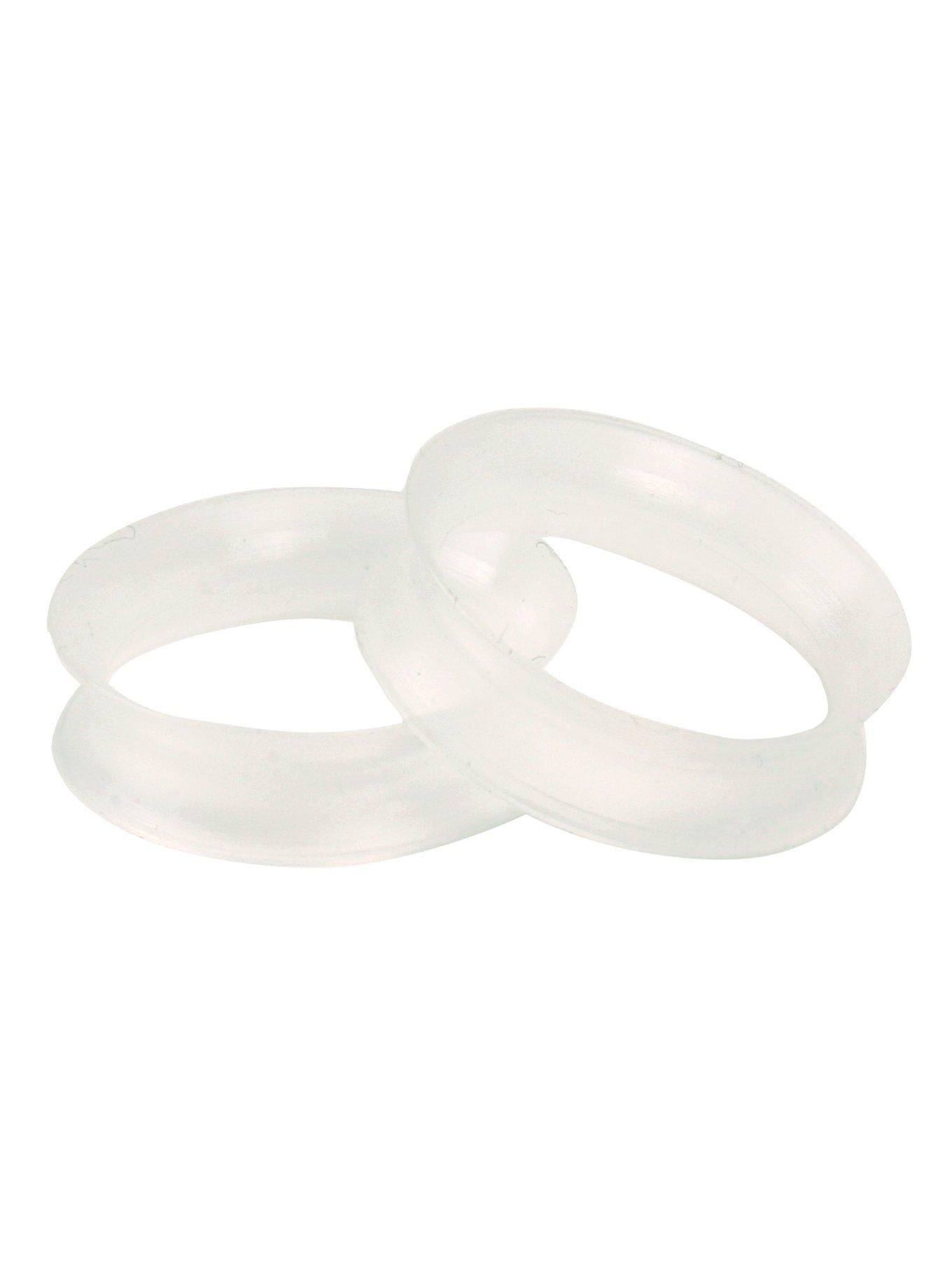 Kaos Softwear Clear Earskin Eyelet Plug 2 Pack, , hi-res