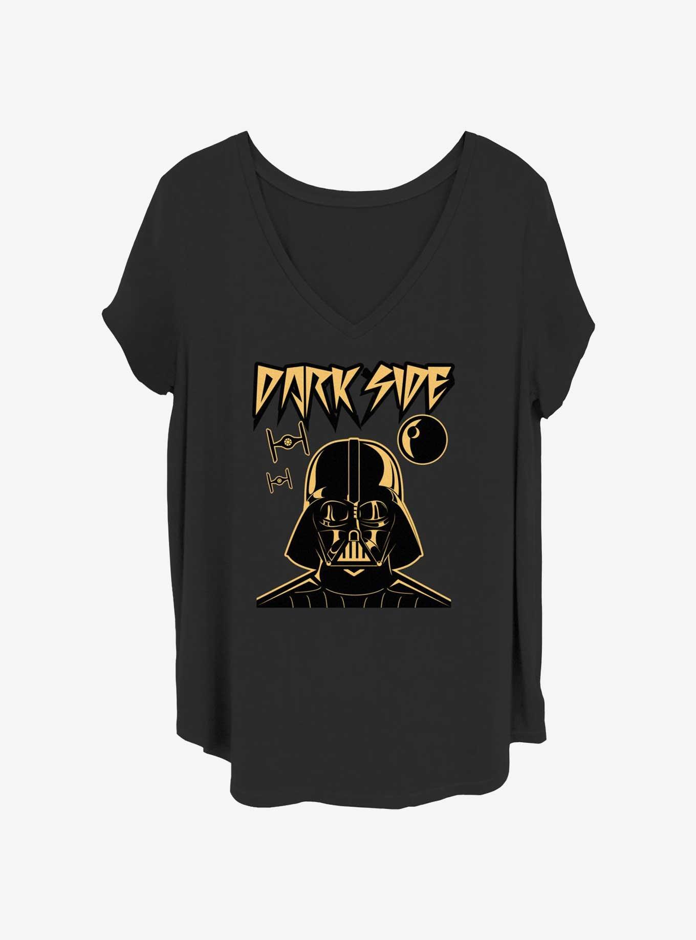 Star Wars Darthopolis Womens T-Shirt Plus Size, BLACK, hi-res