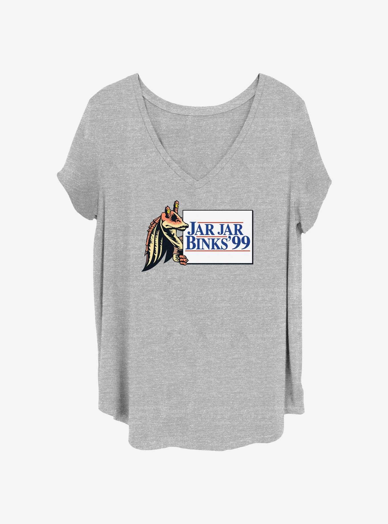 Star Wars Jar Jar Binks 99 Womens T-Shirt Plus Size, , hi-res