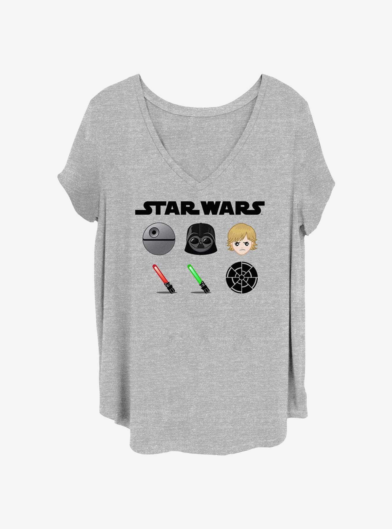 Star Wars The Epic Begins Womens T-Shirt Plus Size, , hi-res