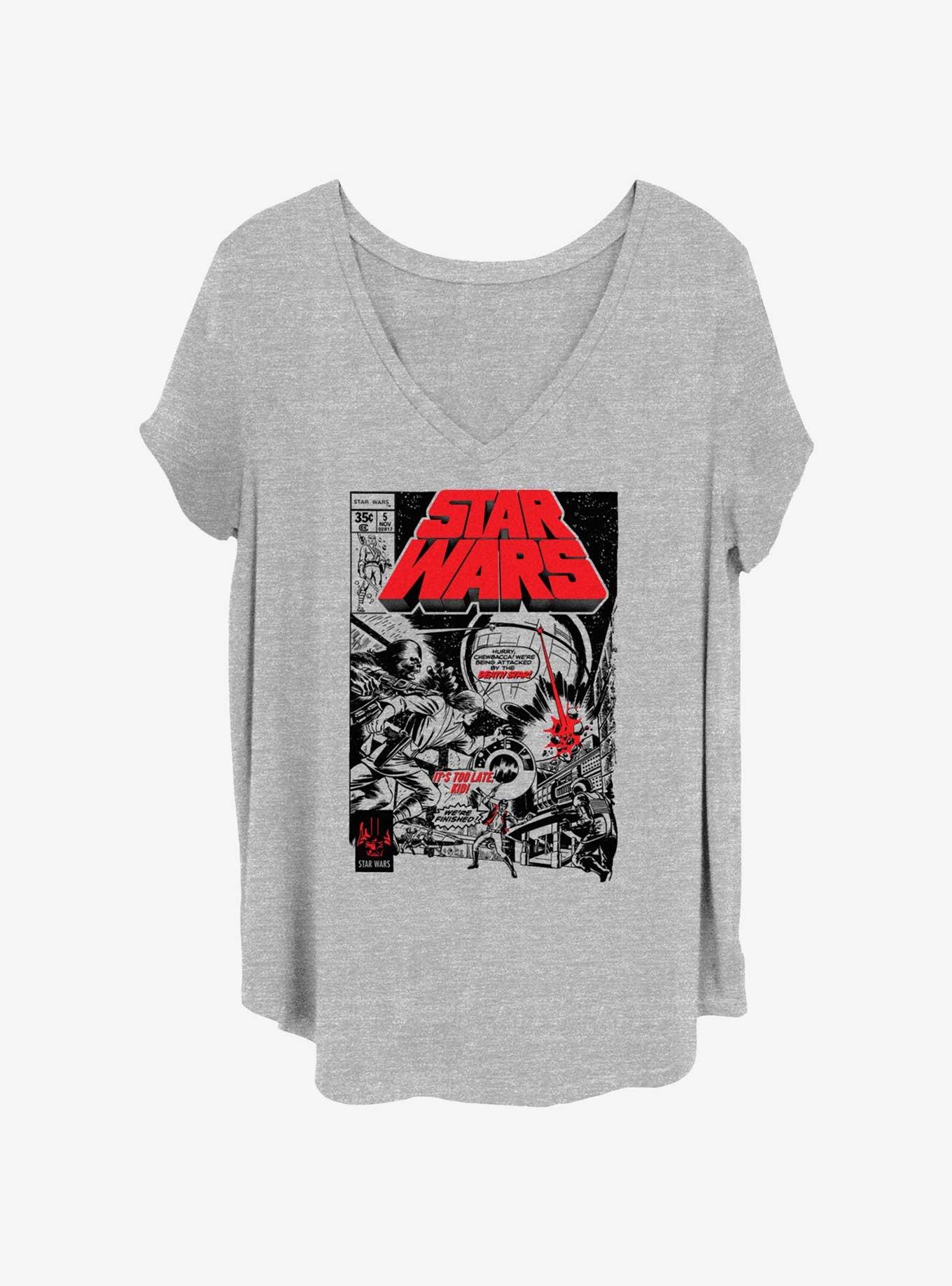 Star Wars Too Late Womens T-Shirt Plus Size, , hi-res