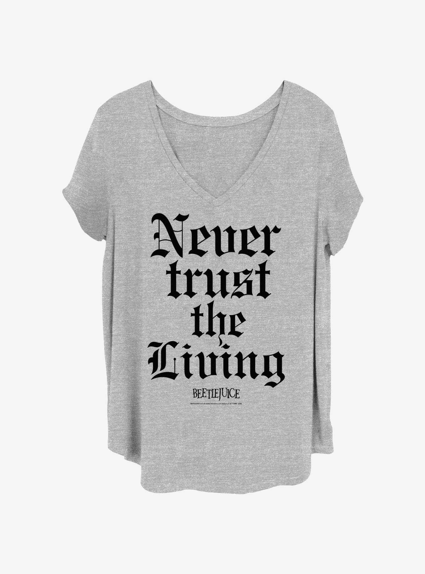 Beetlejuice The Living Womens T-Shirt Plus Size, , hi-res