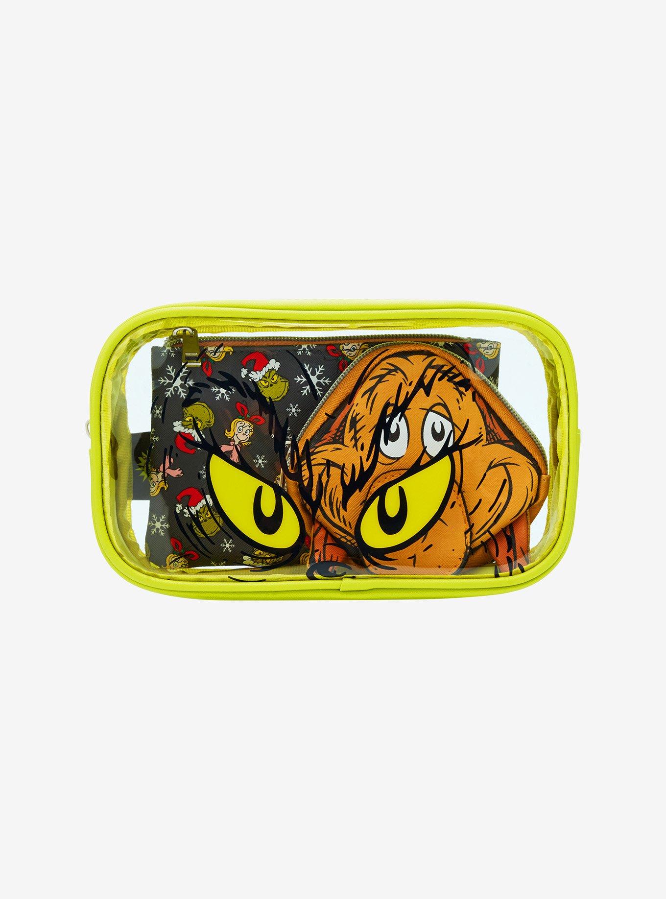 Dr. Seuss How The Grinch Stole Christmas Makeup Bag Set, , hi-res