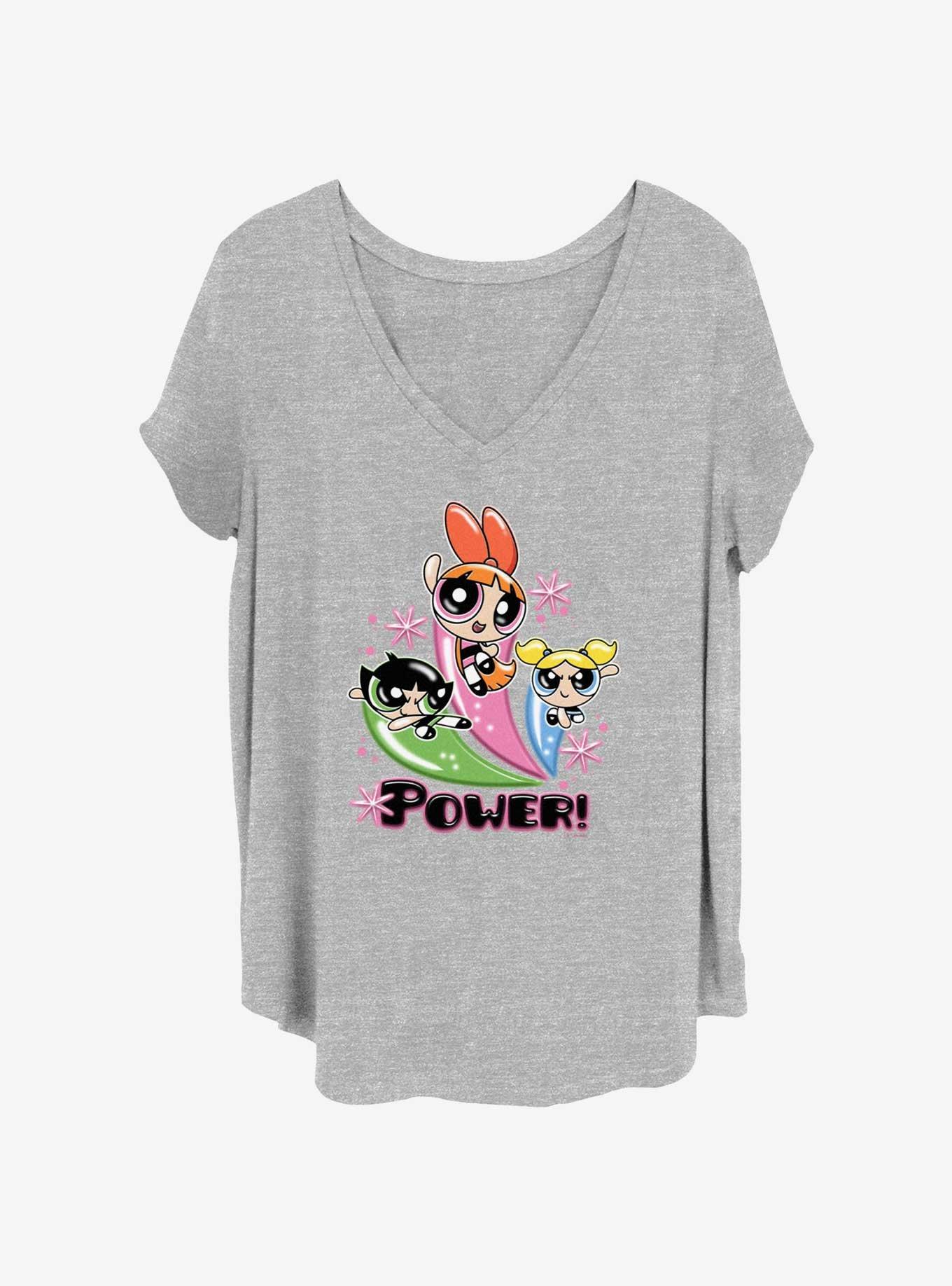 The Powerpuff Girls Airbrush Girls Womens T-Shirt Plus Size 