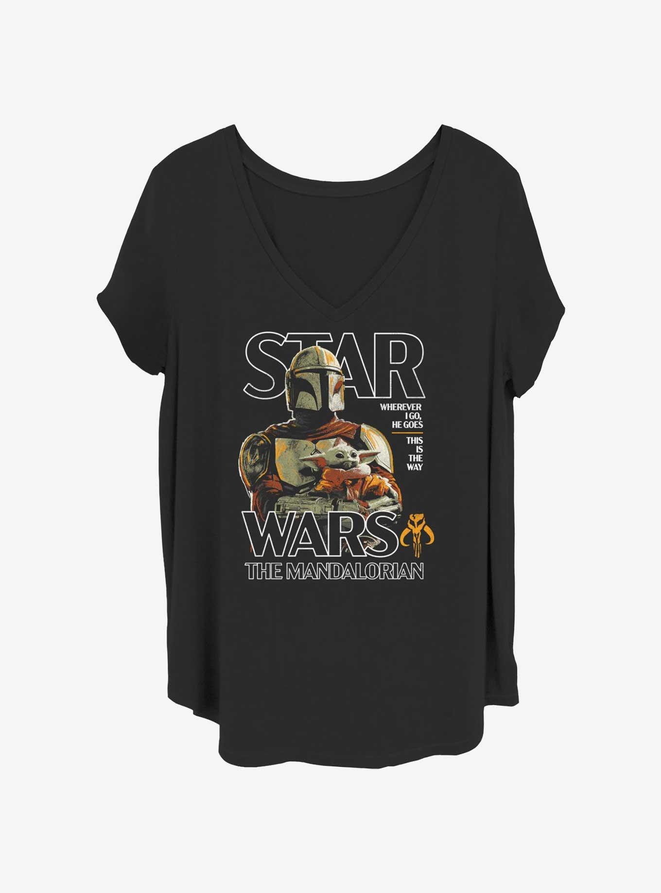 Star Wars The Mandalorian This Is The Way Womens T-Shirt Plus Size, BLACK, hi-res