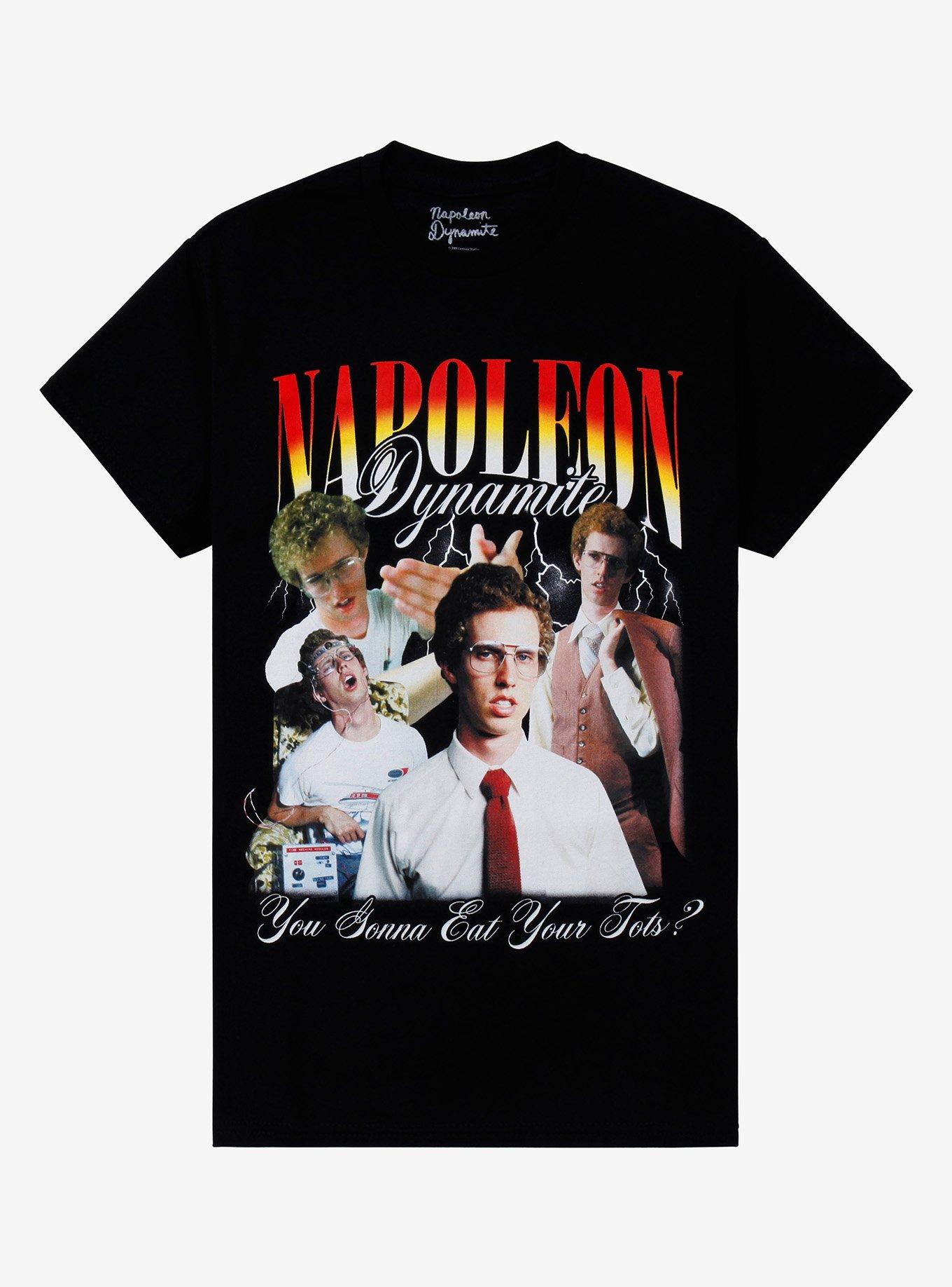 Napoleon Dynamite Collage Girls T-Shirt, , hi-res